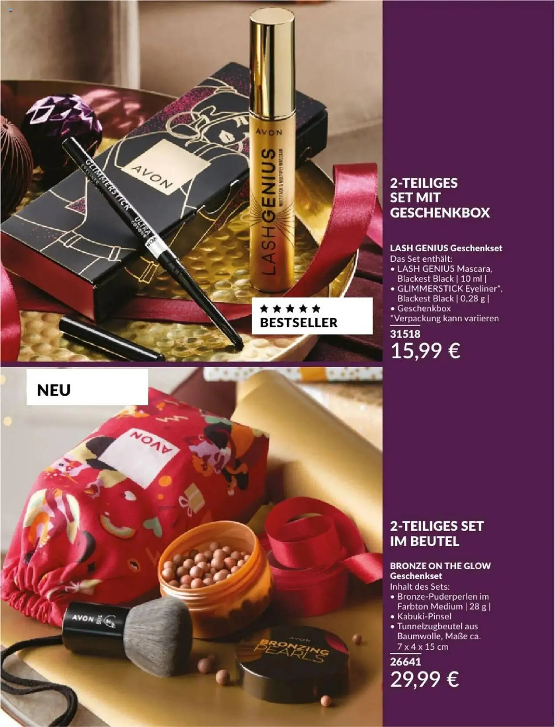 Avon Prospekt von 1. Dezember bis 16. Dezember 2024 - Prospekt seite 16