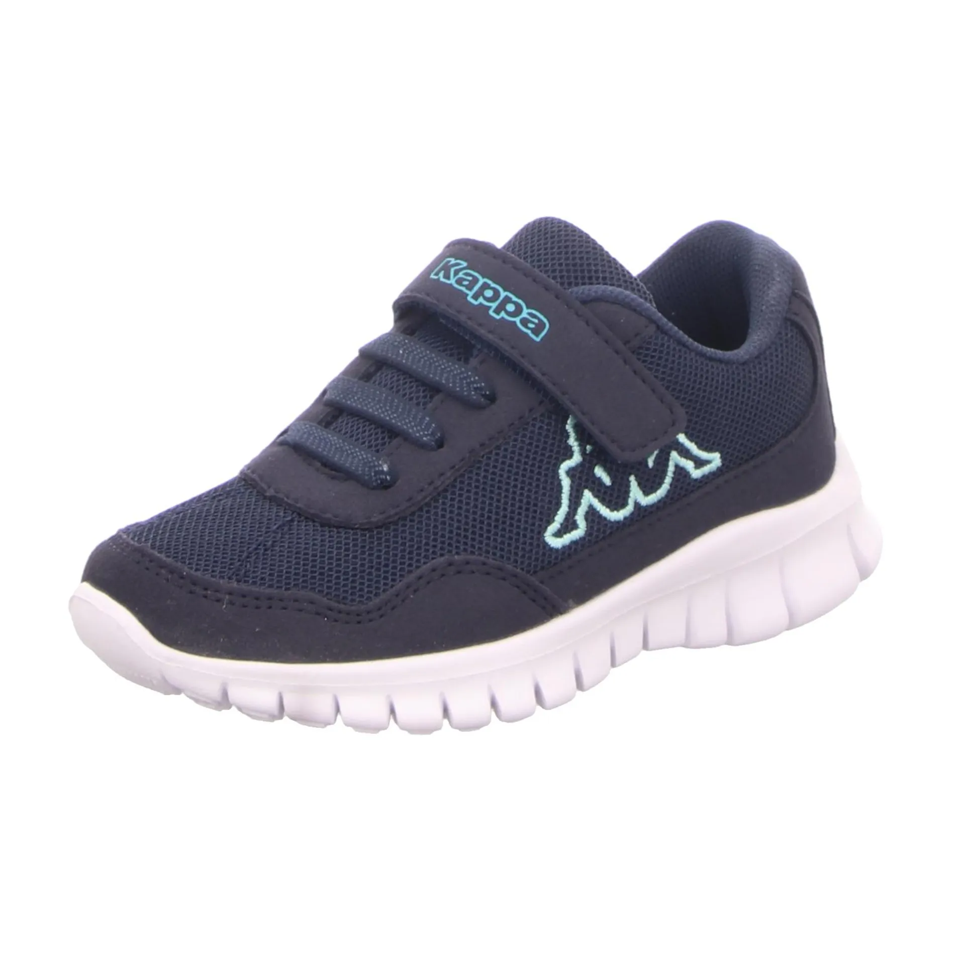 KAPPA KAPPA Mädchen-Sneaker-Slipper-Kletter mit besonders leichter Sohle Blau