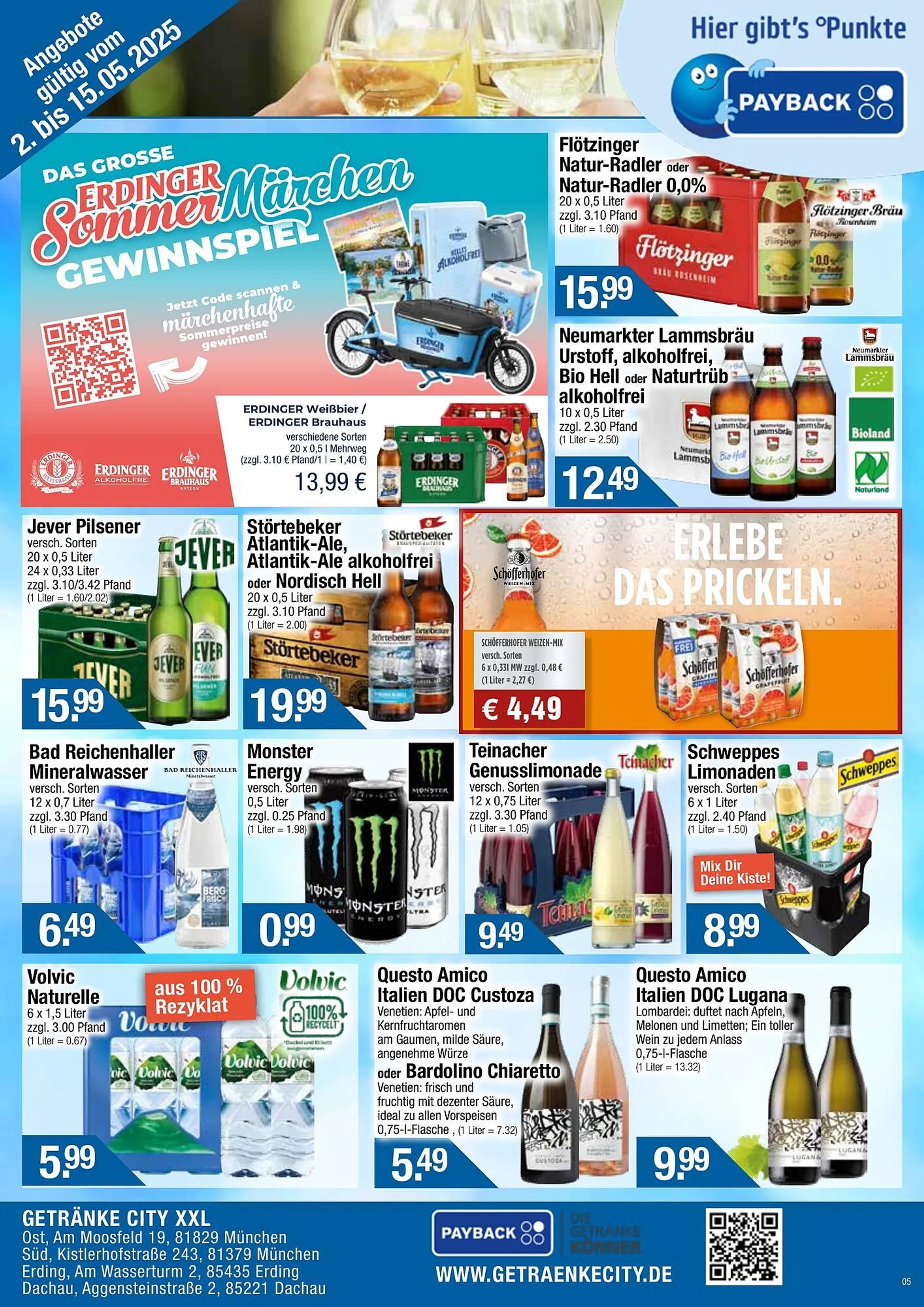 Getränke City Prospekt von 2. Mai bis 15. Mai 2025 - Prospekt seite 2