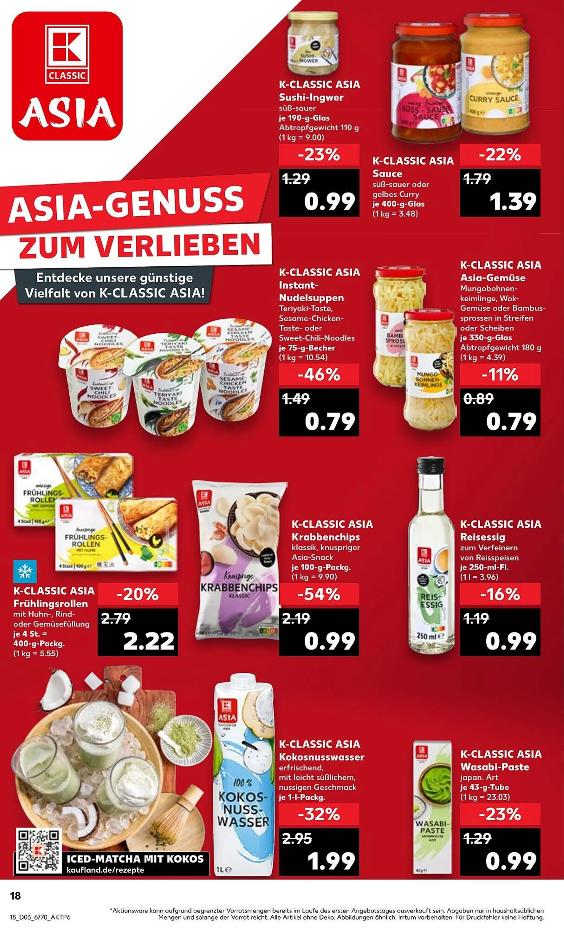 Kaufland Prospekt von 16. Januar bis 22. Januar 2025 - Prospekt seite 18