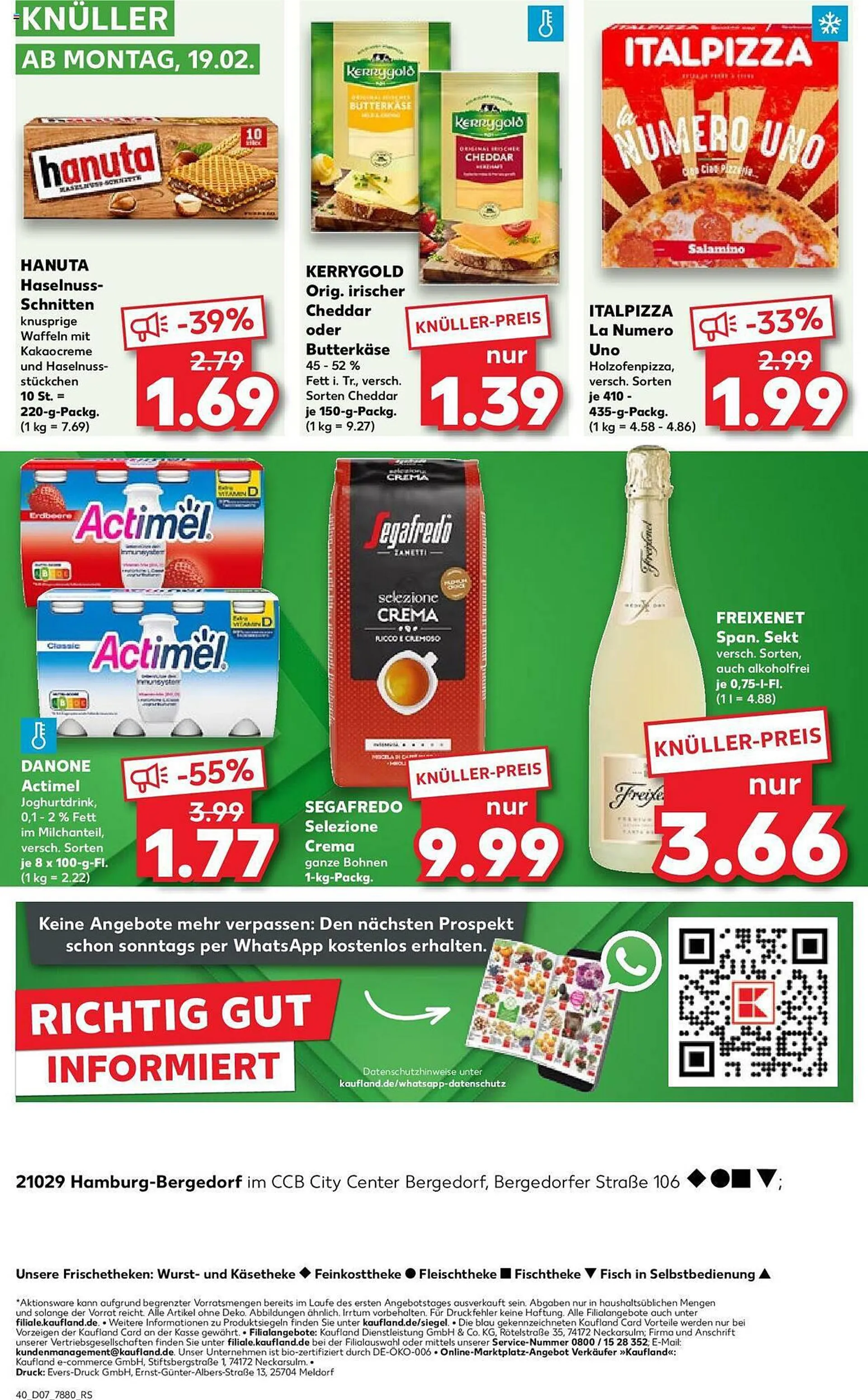 Kaufland Prospekt von 15. Februar bis 21. Februar 2024 - Prospekt seite 40