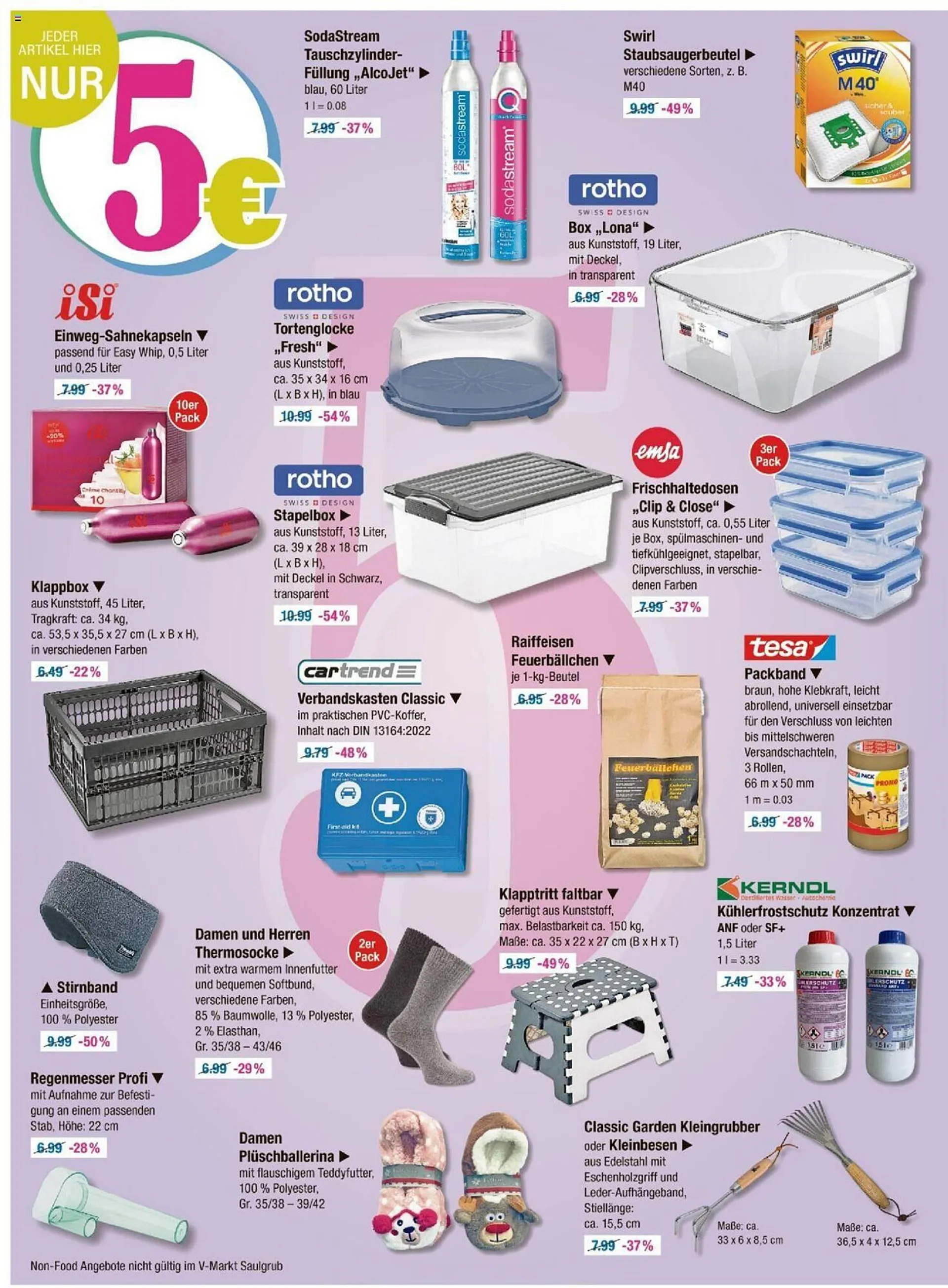 V Markt Prospekt von 31. Oktober bis 6. November 2024 - Prospekt seite 14