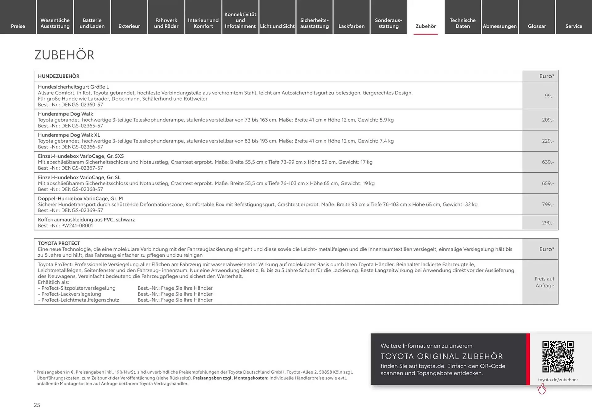 Toyota Prospekt von 26. September bis 26. September 2025 - Prospekt seite 25