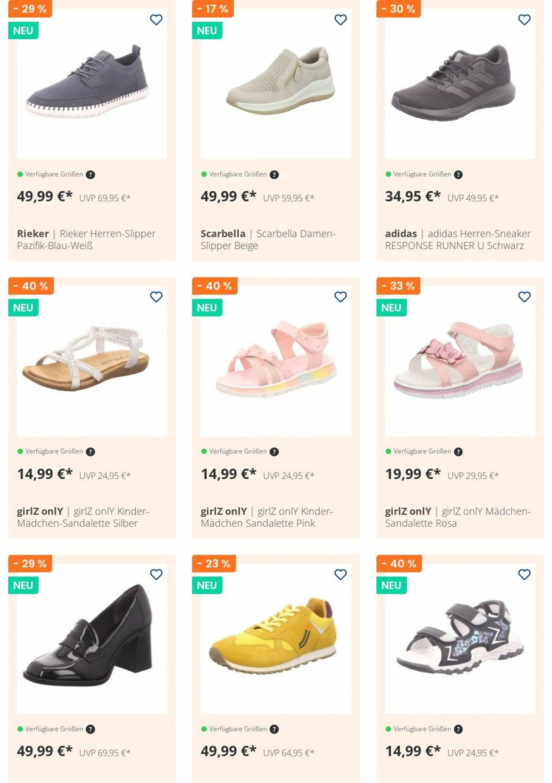 SCHUH OKAY Aktueller Prospekt von 30. Juni bis 9. Juli 2025 - Prospekt seite 1