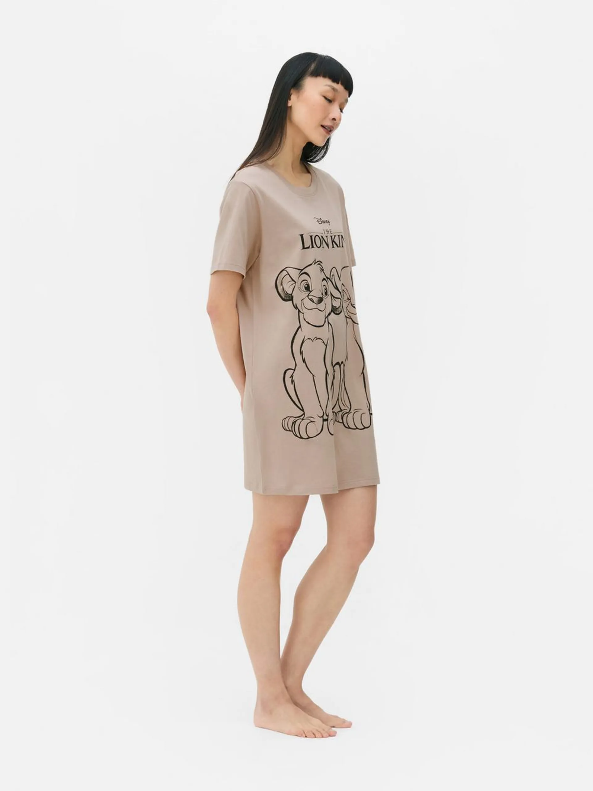 Schlaf-T-Shirt mit Disney-Figuren-Grafik
