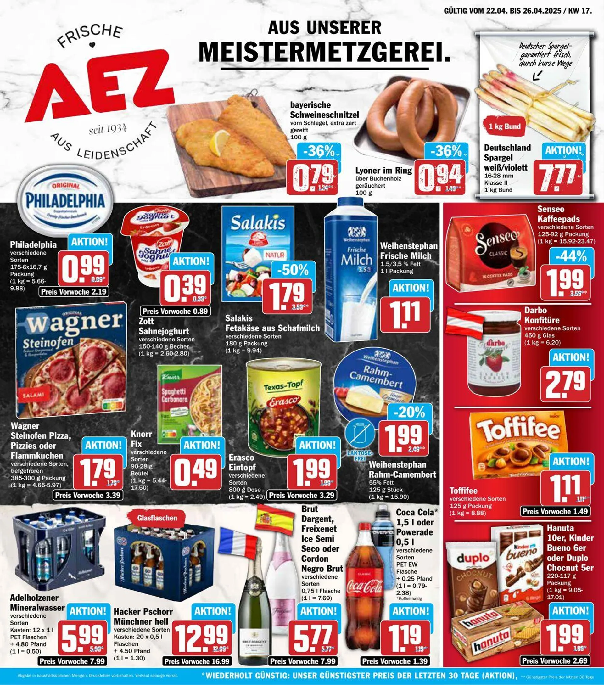 AEZ Aktueller Prospekt - 1