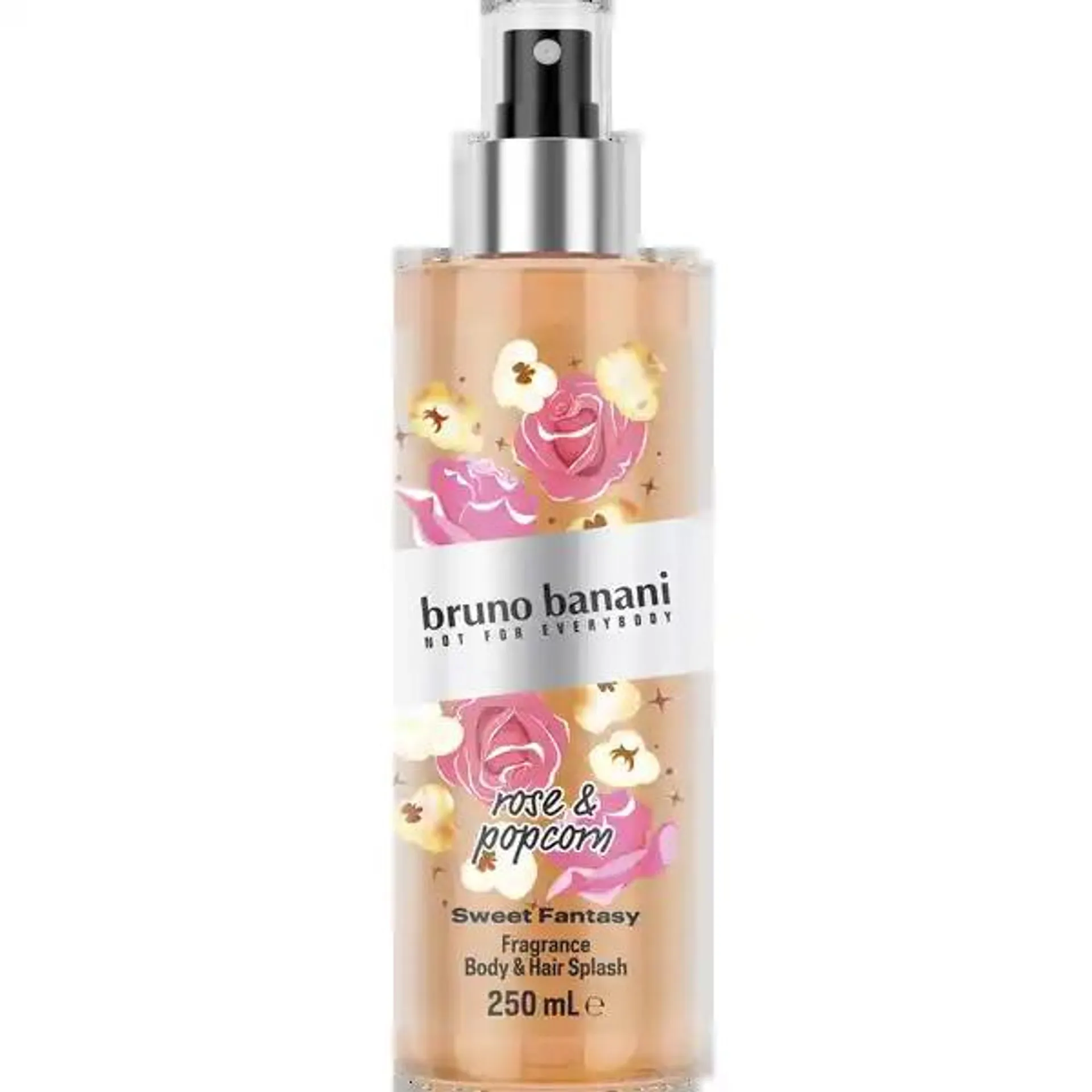 Sweet Fantasy rose & popcorn, Body & Hair Splash 250 ml