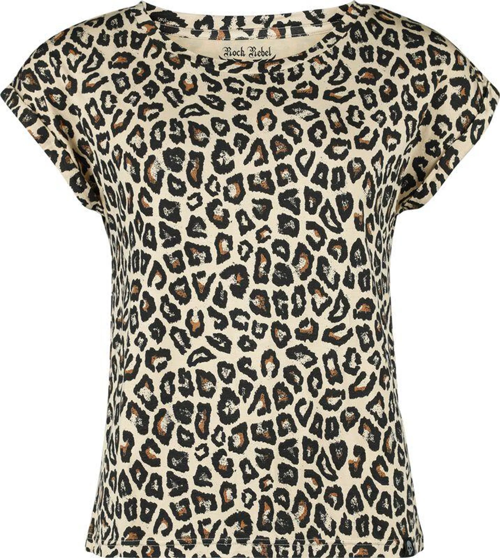 T-Shirt leopard von Rock Rebel by EMP