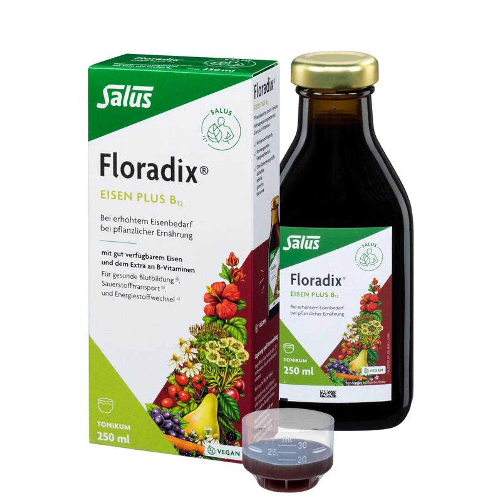 Salus - Floradix Eisen Plus B12 vegan 250ml