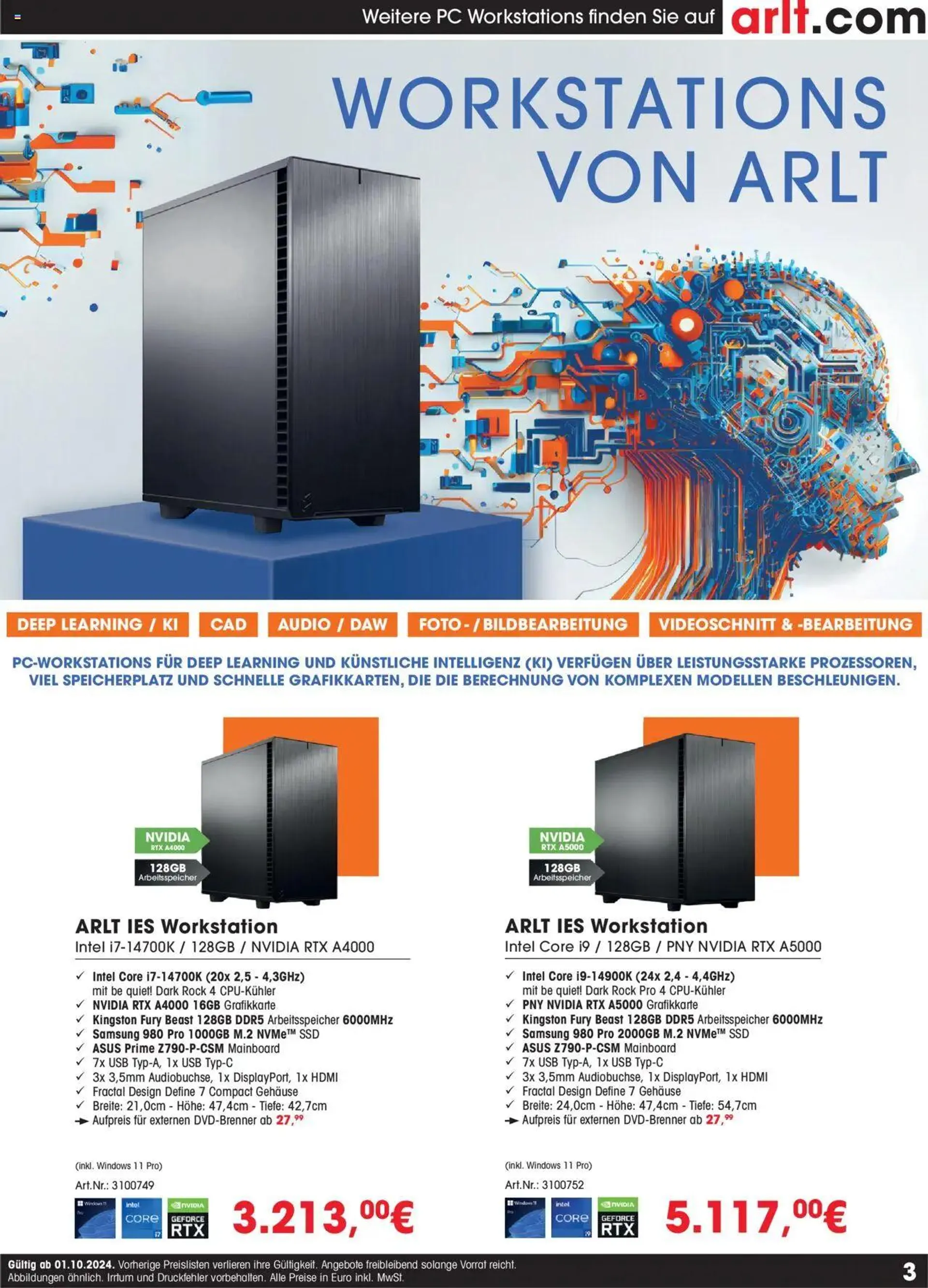 ARLT Computer Prospekt von 1. Oktober bis 31. Oktober 2024 - Prospekt seite 3