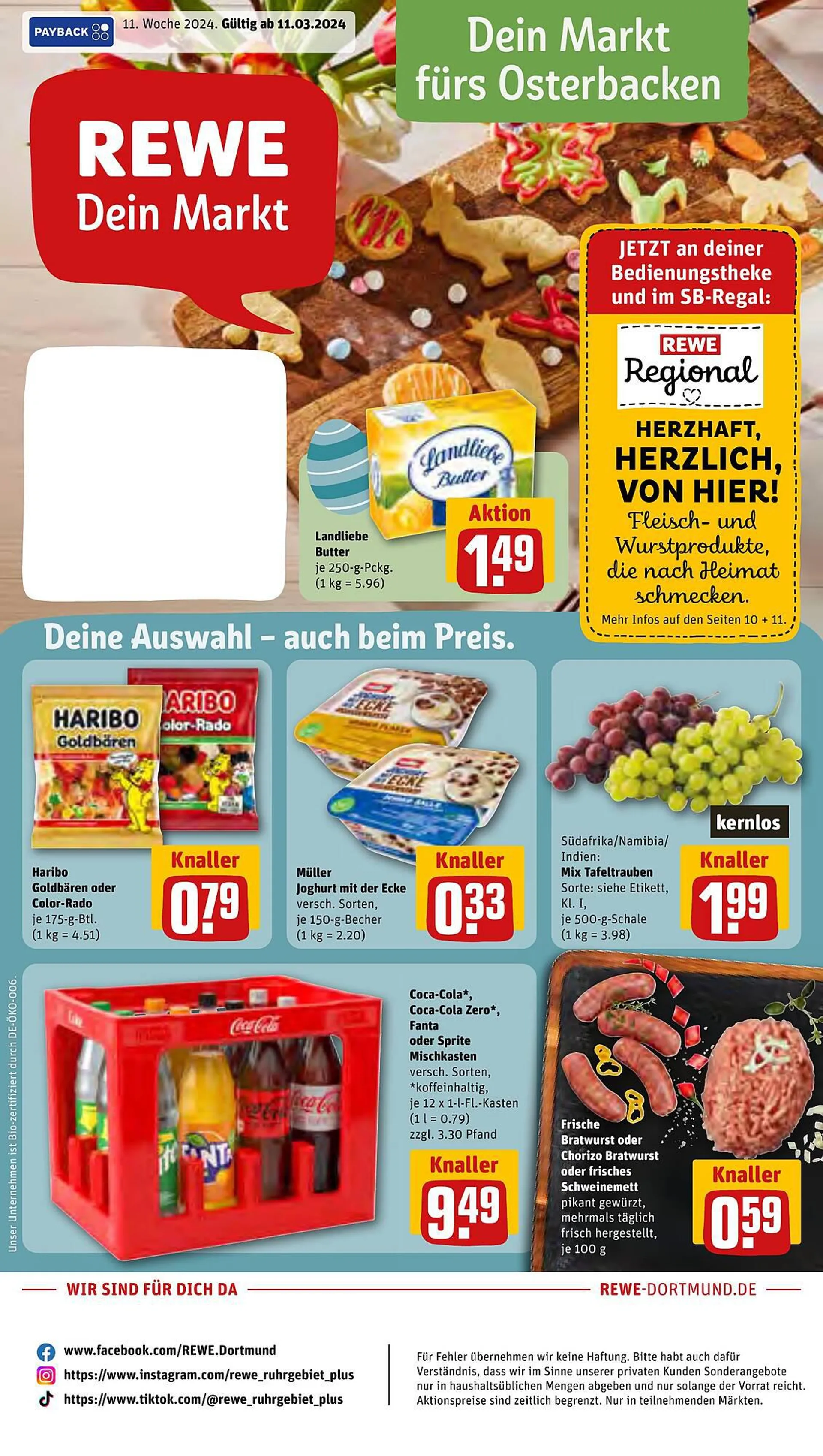 REWE Prospekt Gültig Bis 16. März 2024