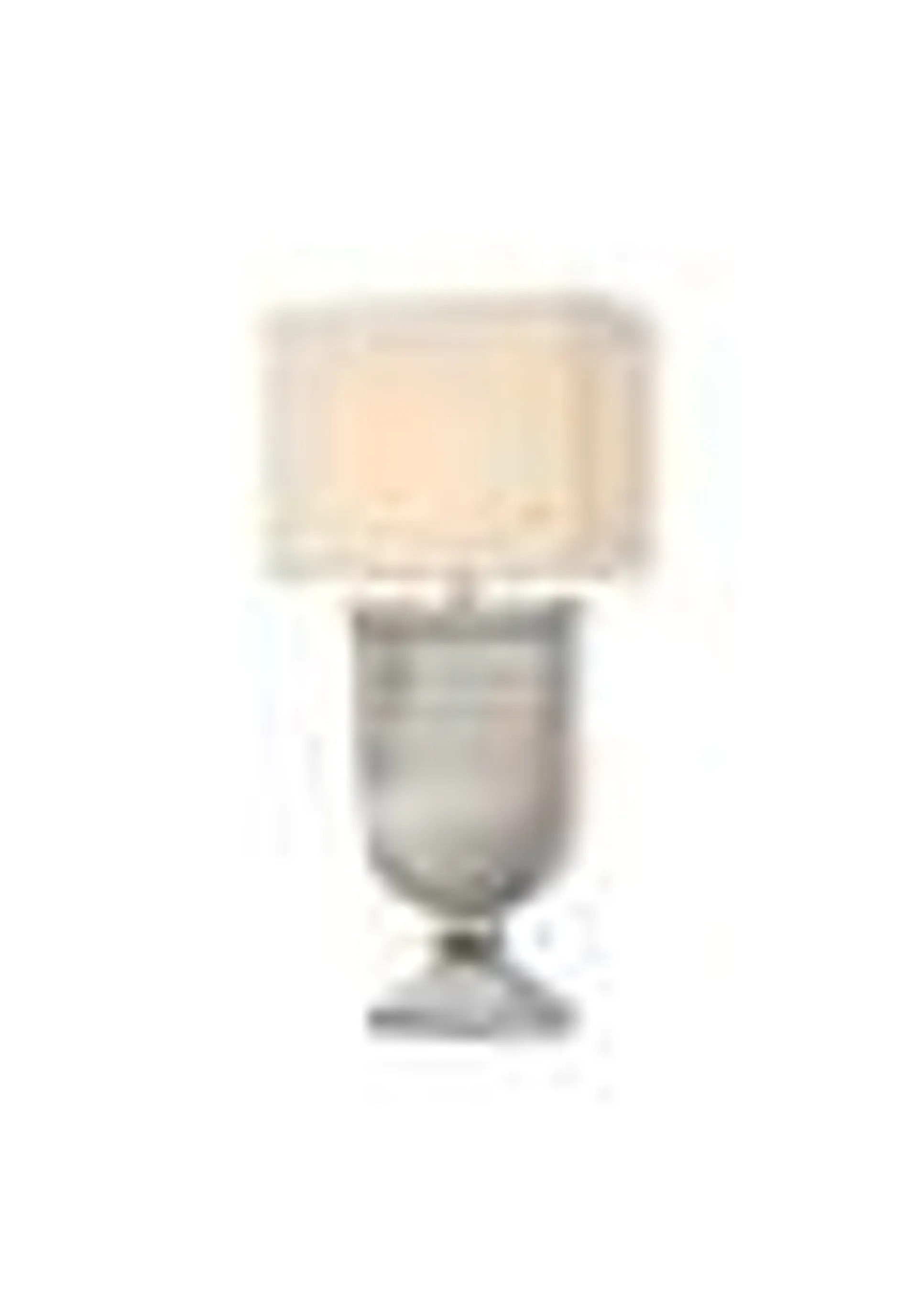 LOBERON Tischlampe Denver creme/silber