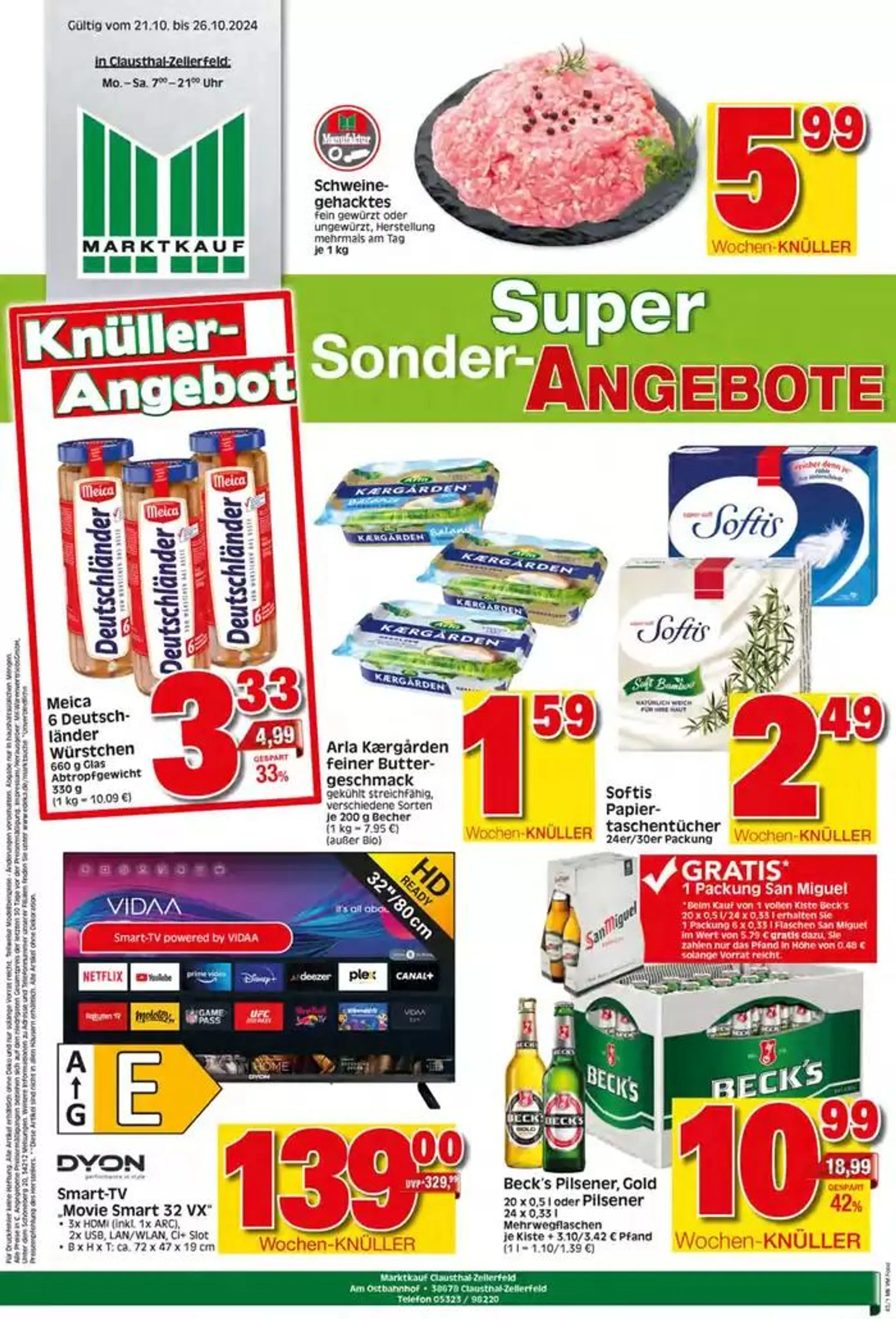 Top-Deals für alle Kunden von 20. Oktober bis 3. November 2024 - Prospekt seite 3