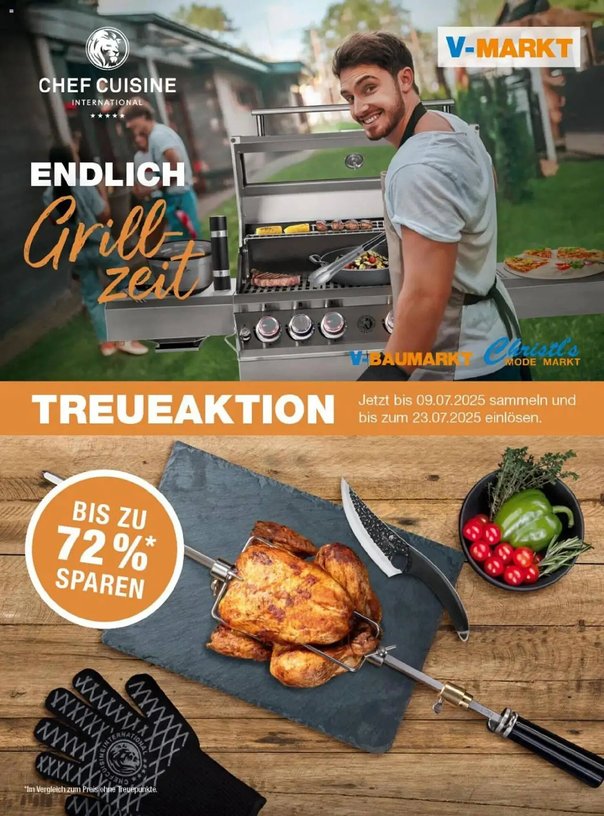 V Markt Prospekt von 1. Mai bis 30. Juni 2025 - Prospekt seite 60