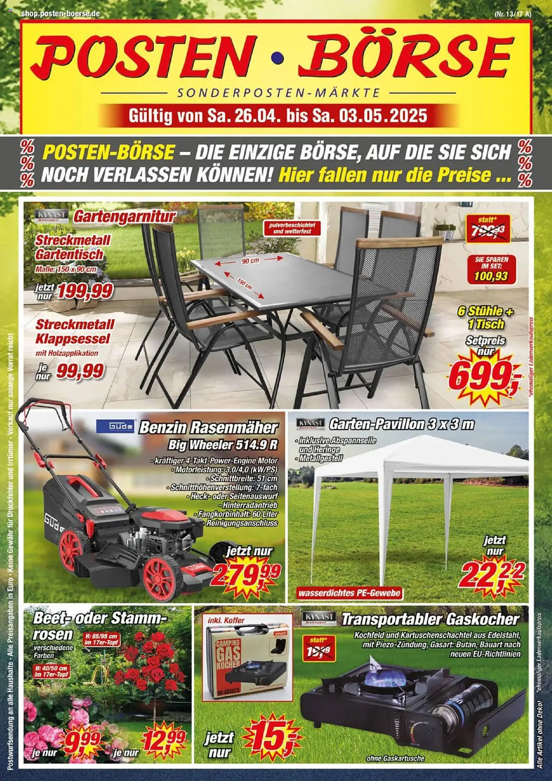 Posten Börse Prospekt - 1