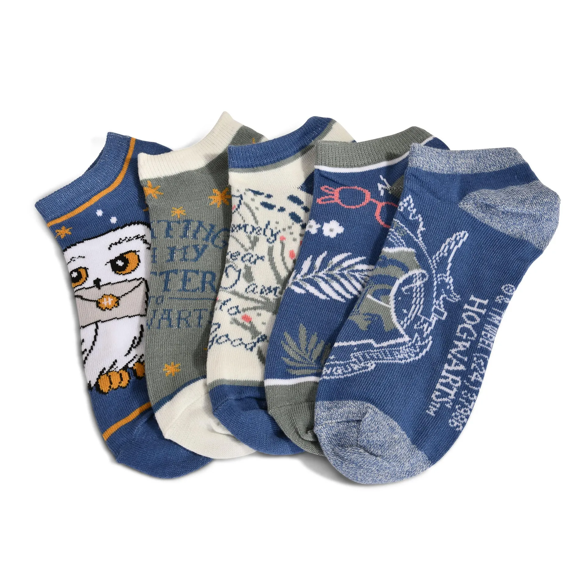 Harry Potter - Hogwarts Socken 5er Set