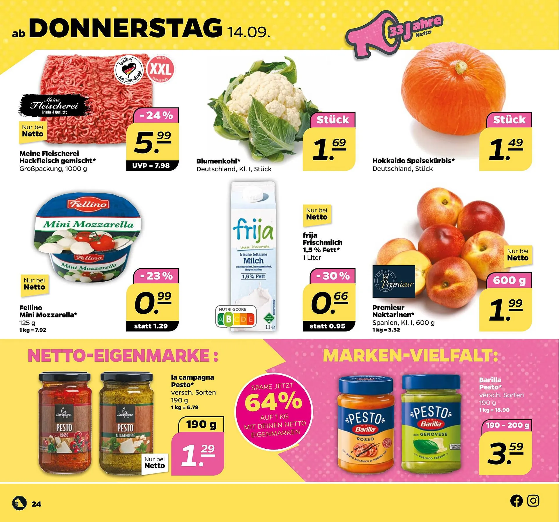 NETTO Prospekt von 11. September bis 16. September 2023 - Prospekt seite 24