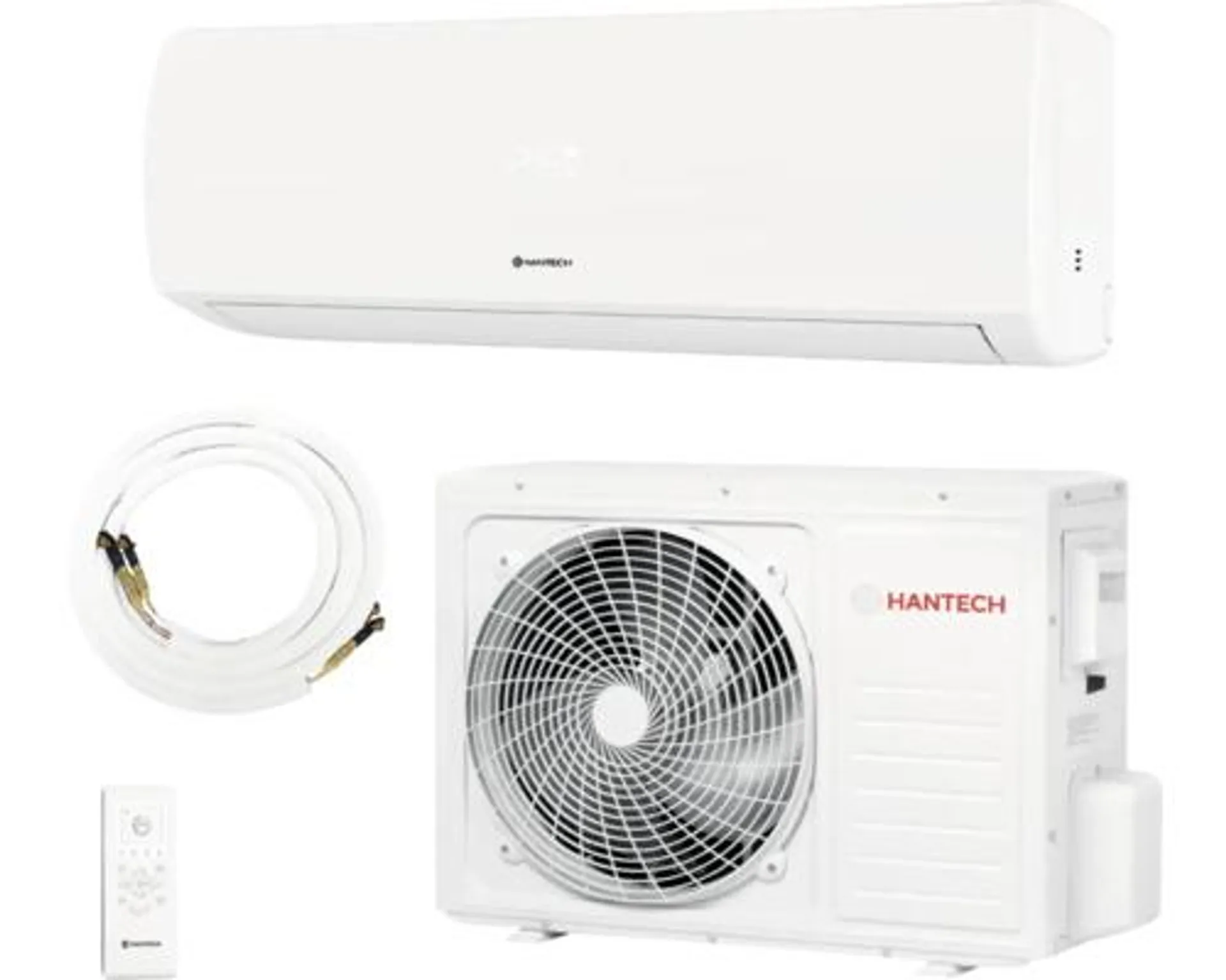 Split Klimaanlage Hantech Easy Quick 9000 BTU (2,6 kW) R32 bis 26 m² weiß