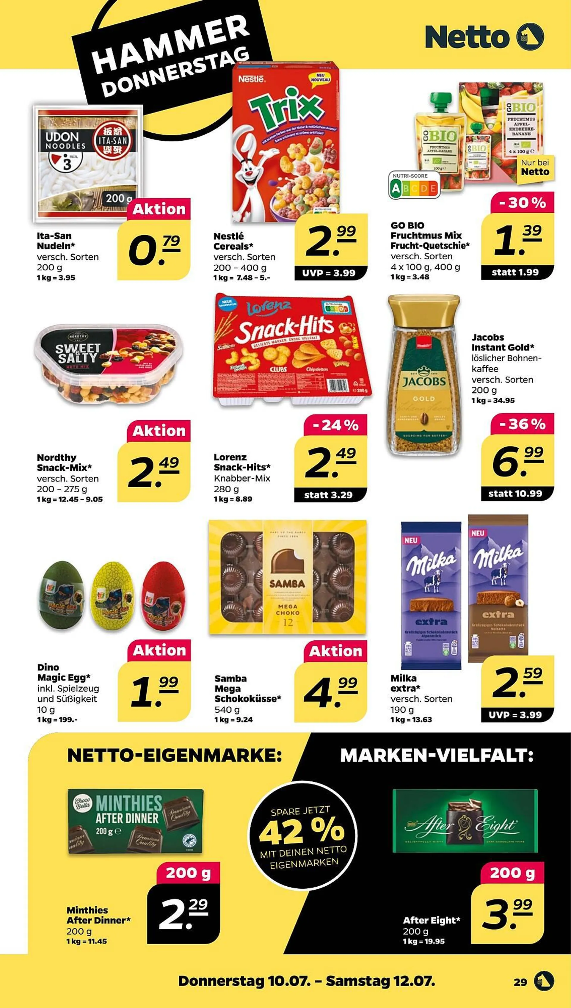 NETTO Prospekt von 7. Juli bis 12. Juli 2025 - Prospekt seite 33