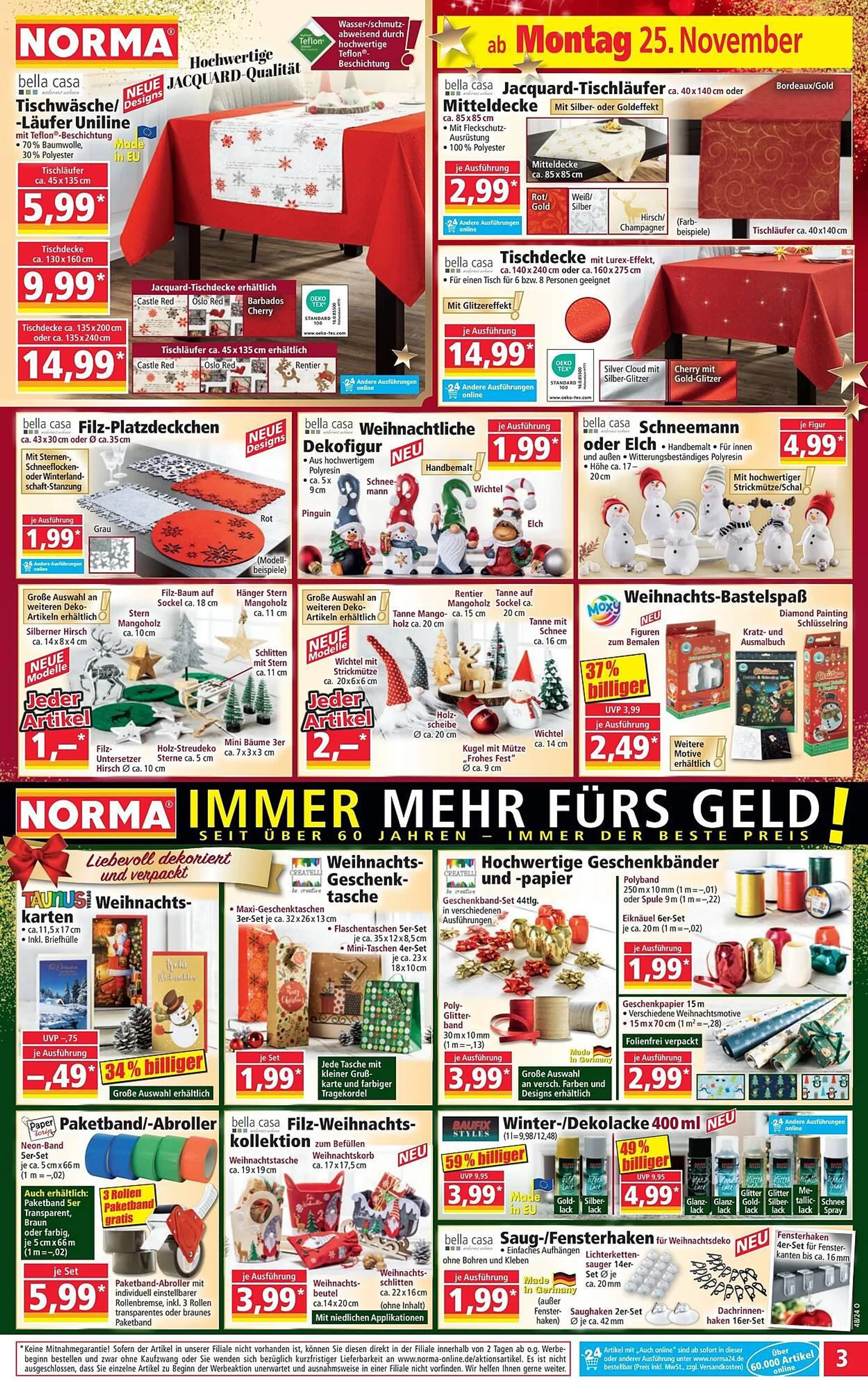 Norma Prospekt von 25. November bis 1. Dezember 2024 - Prospekt seite 3