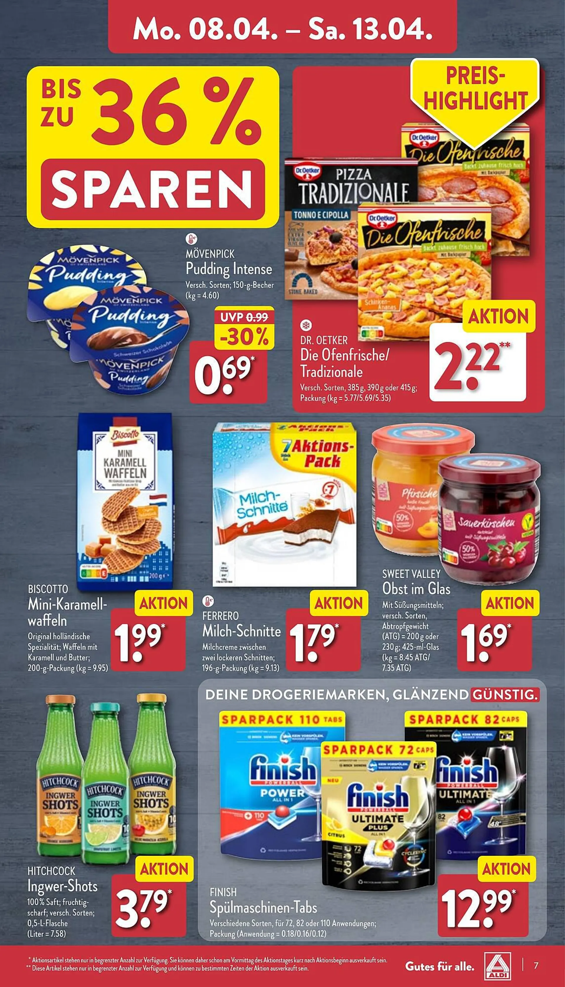 Aldi Nord Prospekt von 8. April bis 13. April 2024 - Prospekt seite 7