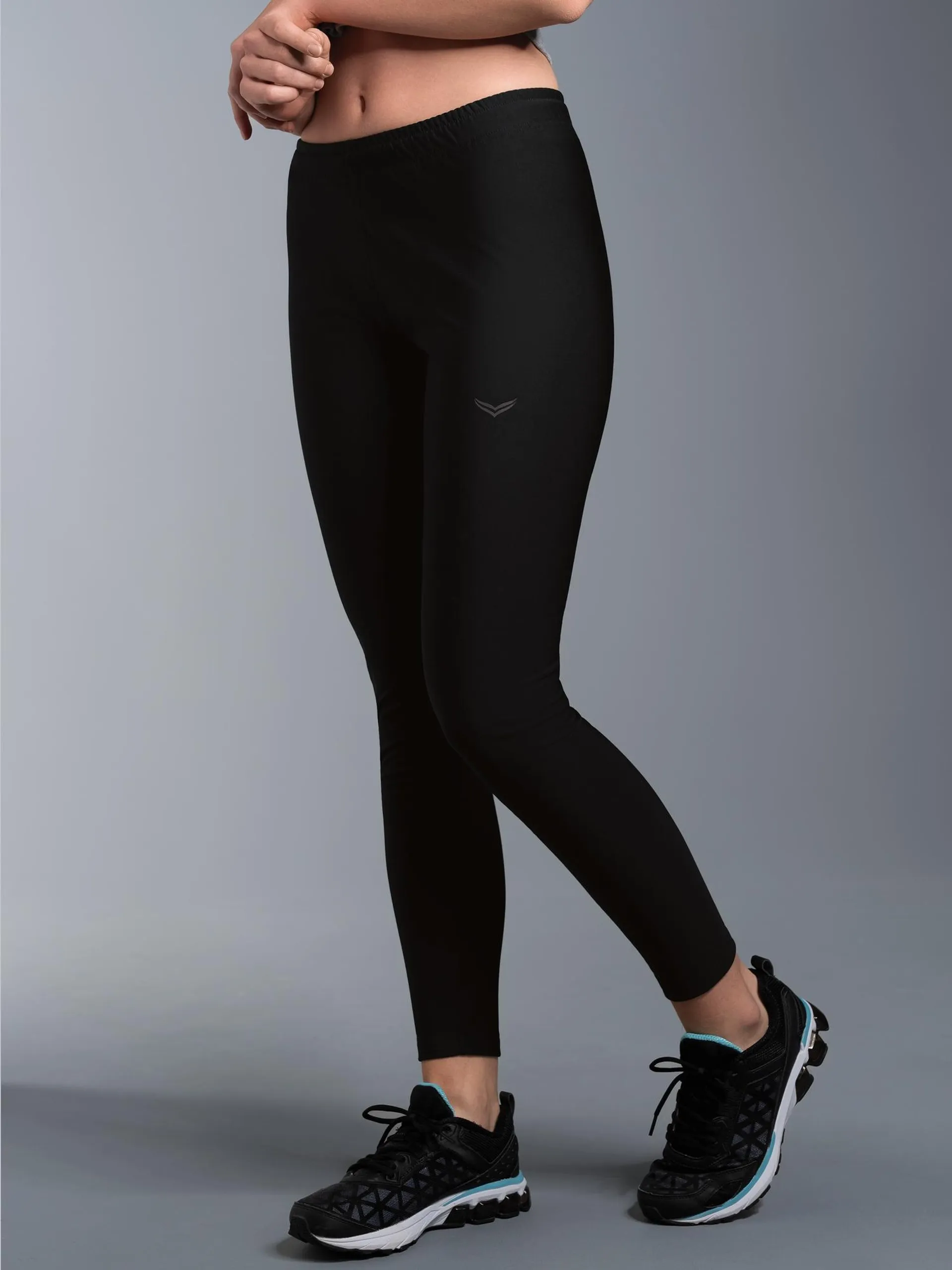 Sportleggings aus COOLMAX®-Material Schwarz