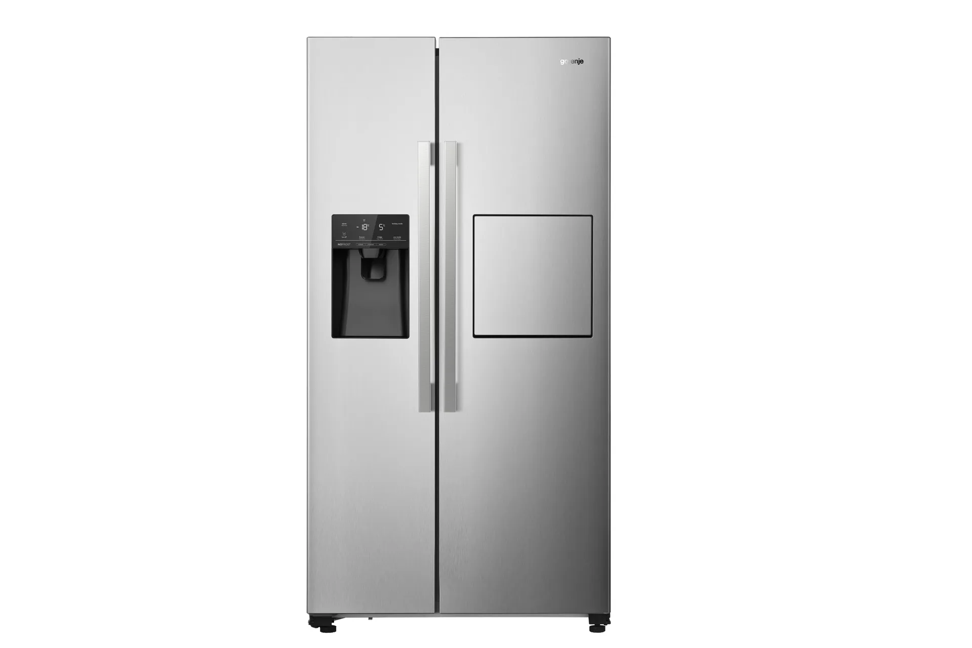 Gorenje NRS9EVXB1 Side by Side - H 178,6 cm; EEKL E, B 91 cm, NoFrost, Eiswürfel-/Wasserbereiter, Barfach, Inox look, 20010940