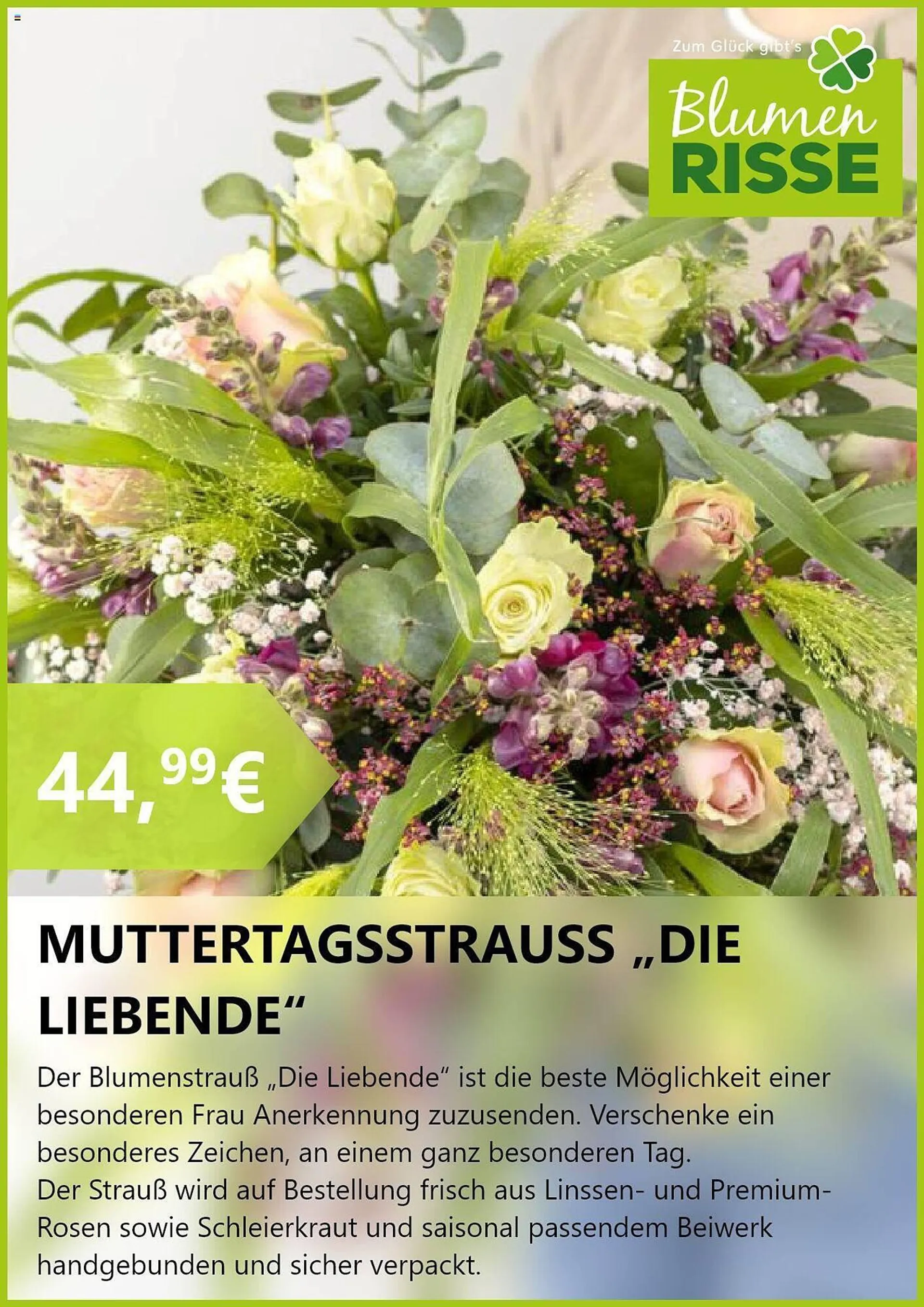 Blumen Risse Prospekt von 6. Mai bis 13. Mai 2024 - Prospekt seite 8