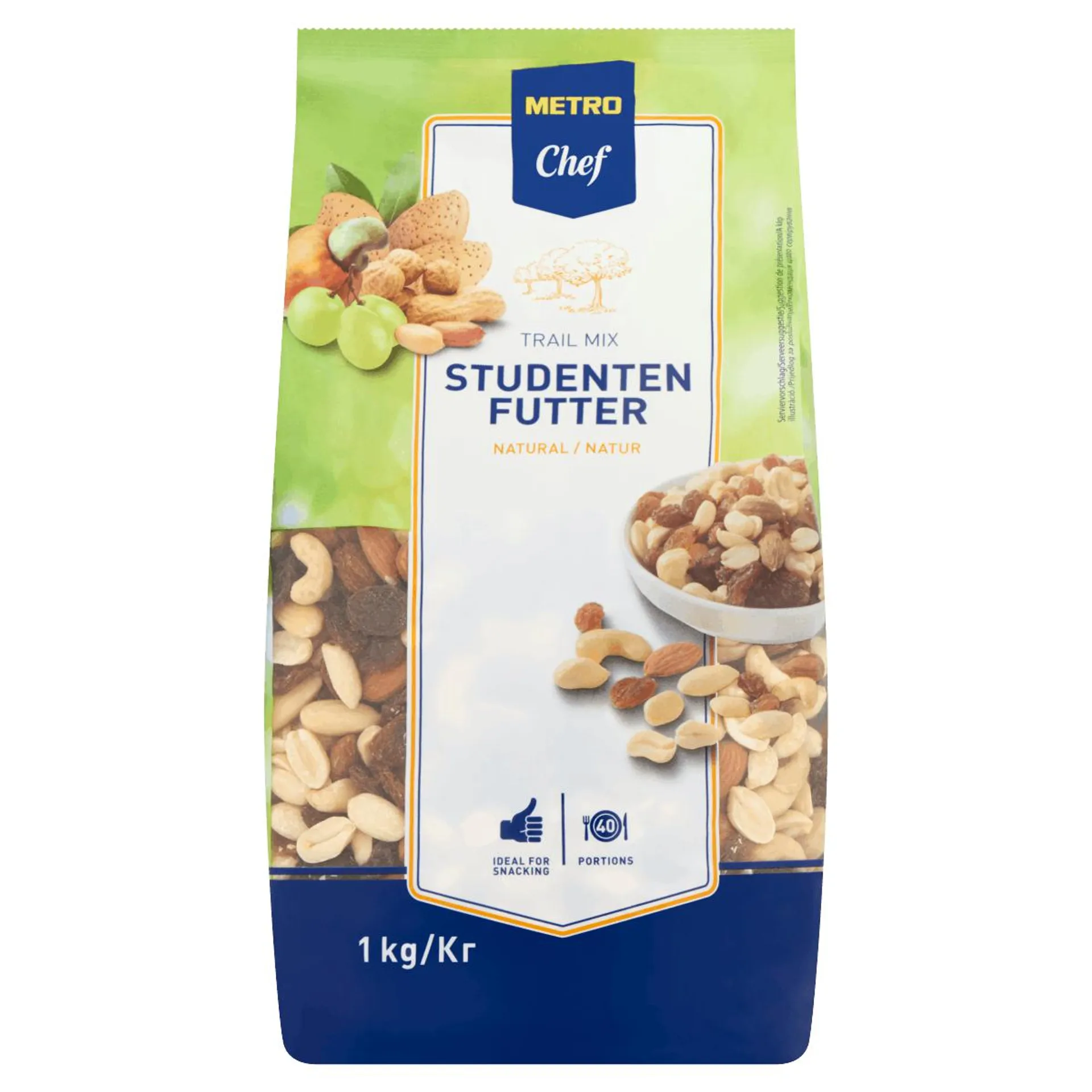 Metro Chef Studentenfutter Mit Rosinen (1 kg)