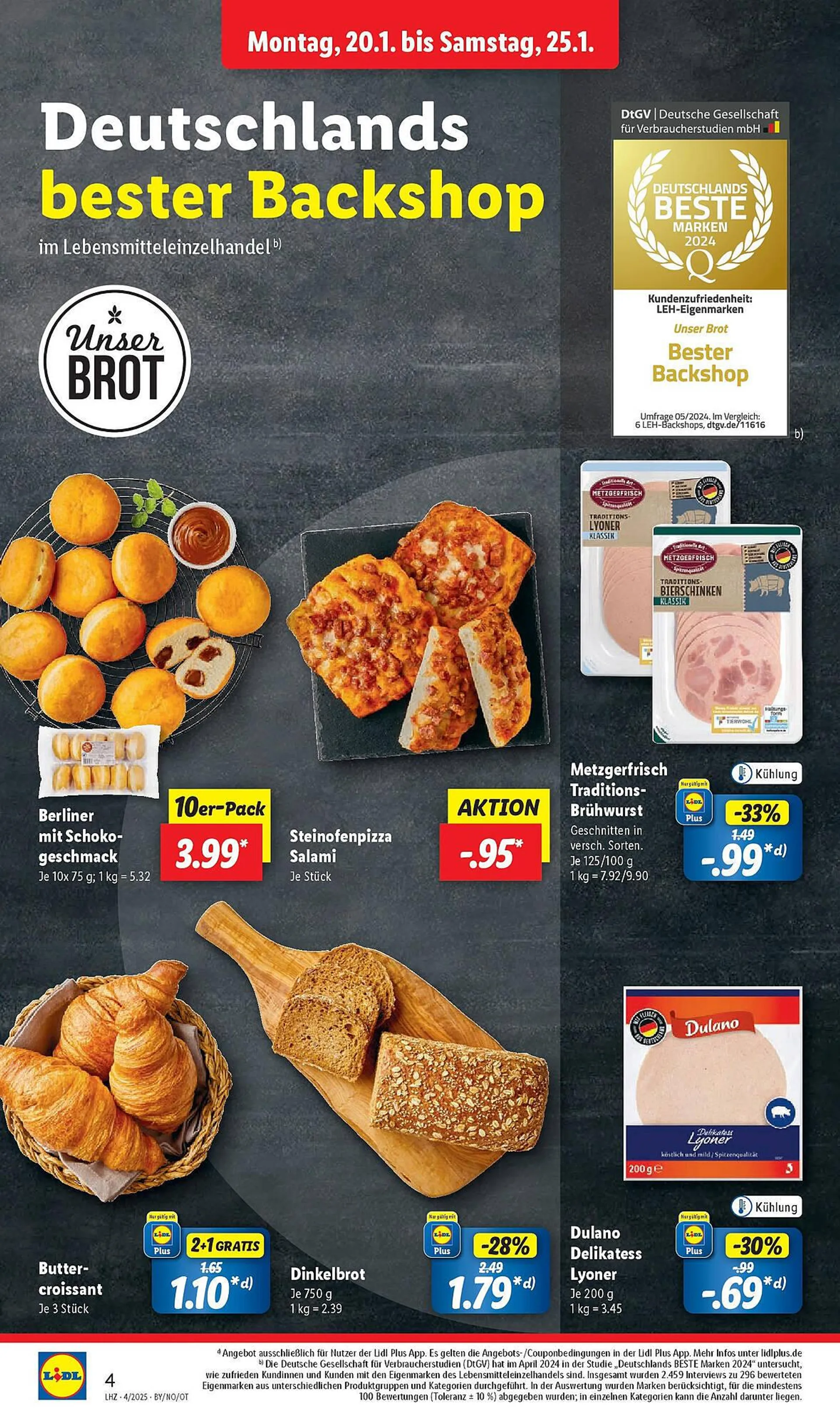 Lidl Prospekt von 20. Januar bis 25. Januar 2025 - Prospekt seite 3