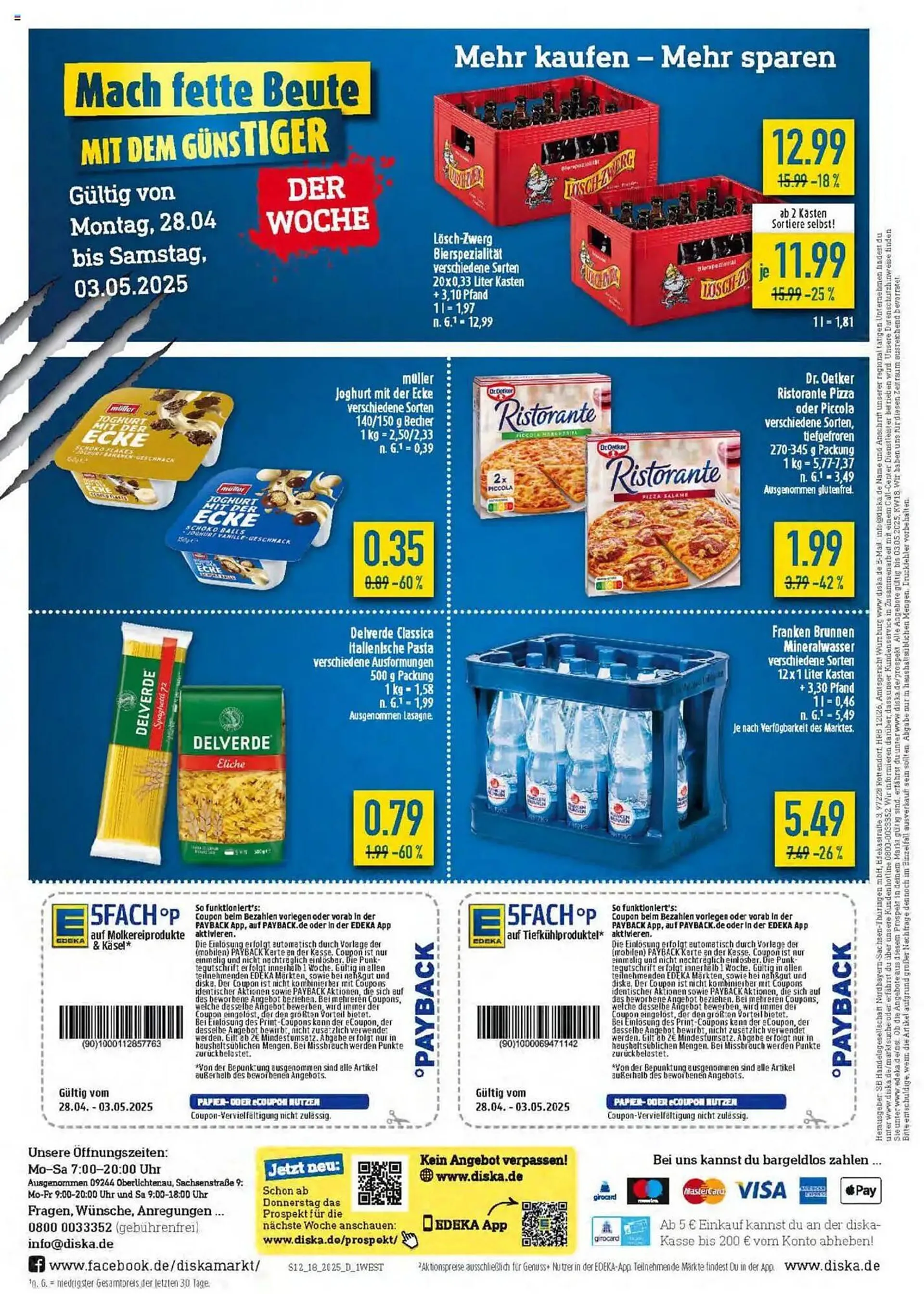 diska Prospekt von 28. April bis 4. Mai 2025 - Prospekt seite 12