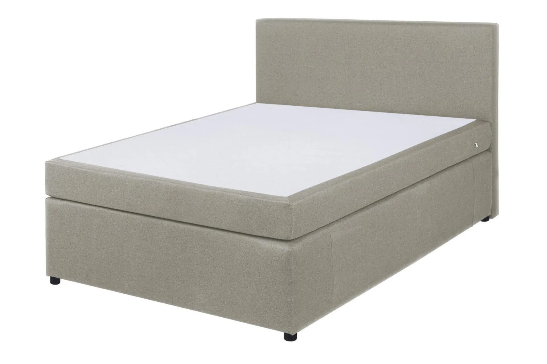 Boxspringbett - beige - H3 - 140x200 cm