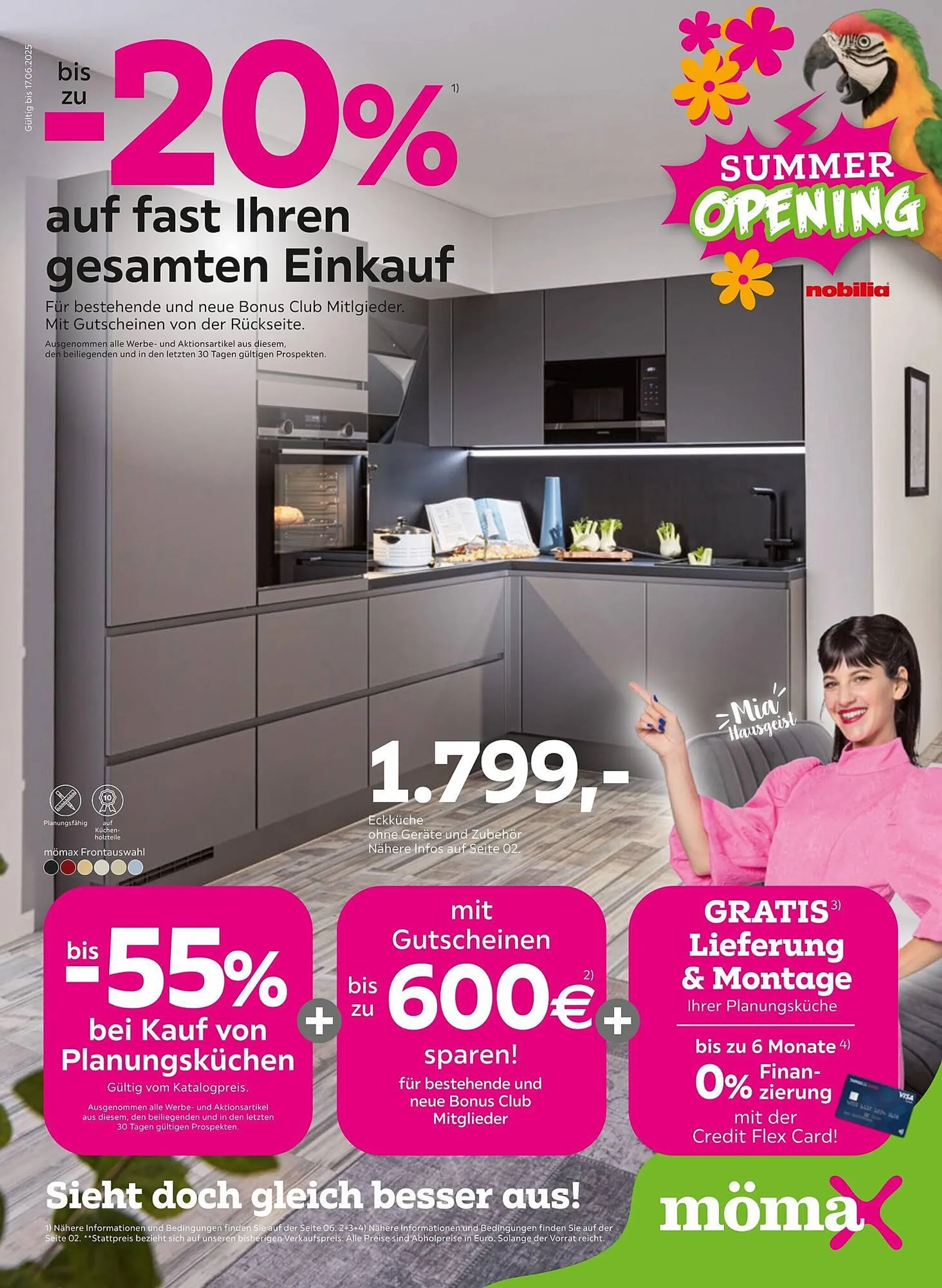 Mömax Prospekt von 10. Juni bis 17. Juni 2025 - Prospekt seite 1