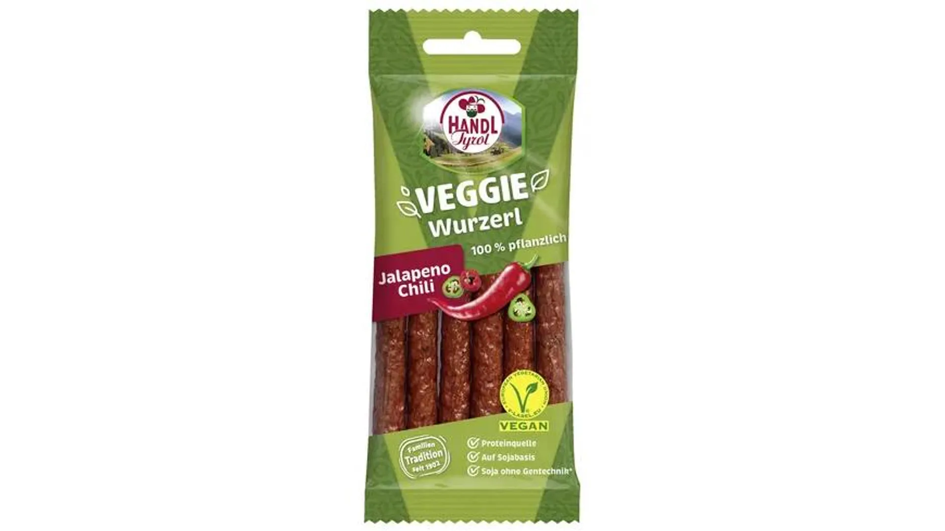 Handl Tyrol Veggie Wurzerl Jalapeno Chili