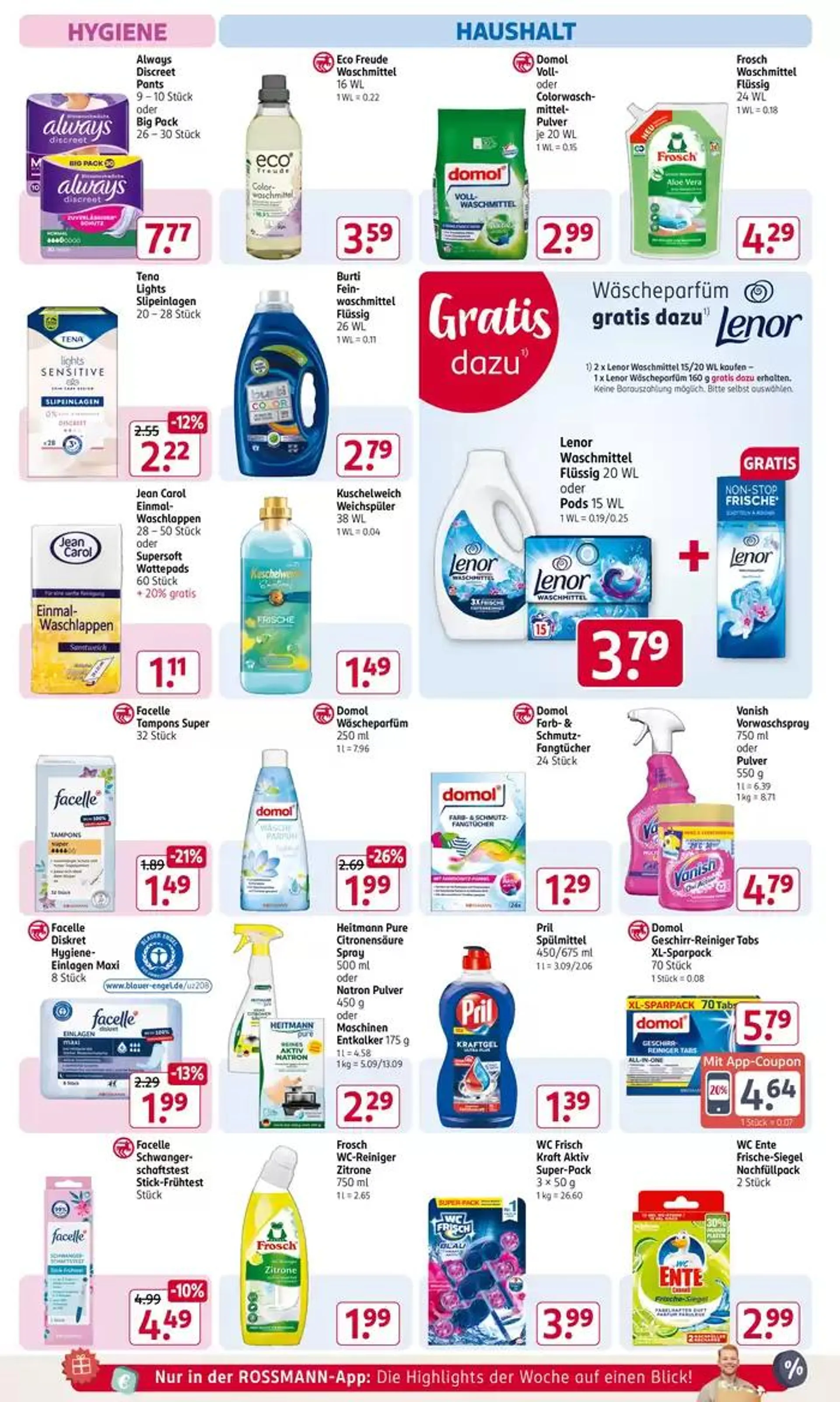 Rossmann katalog von 4. Januar bis 10. Januar 2025 - Prospekt seite 16