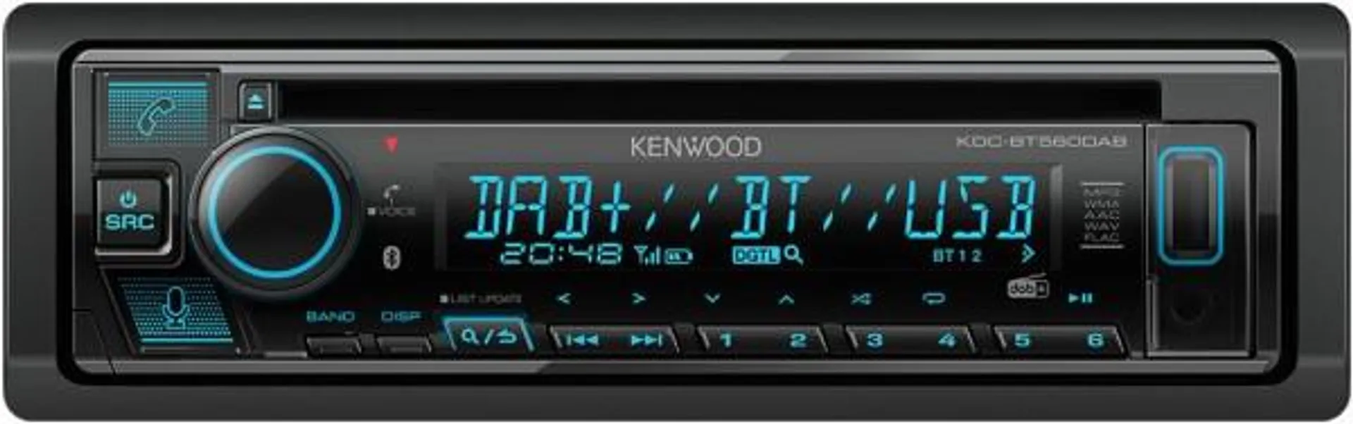 Kenwood KDCBT560DAB CD-Autoradio