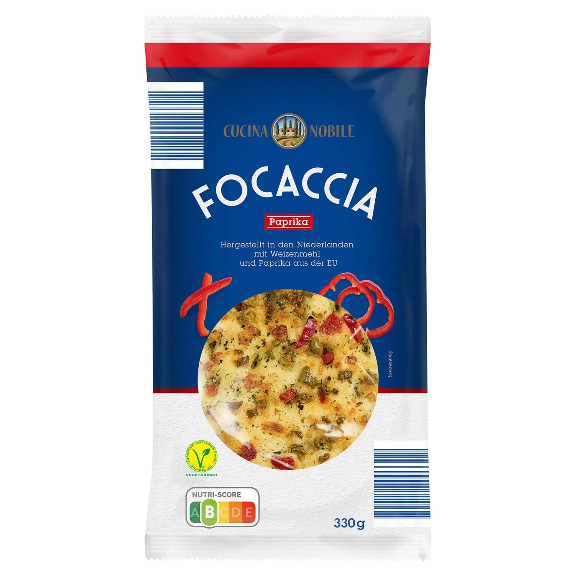 CUCINA NOBILE Focaccia 330 g