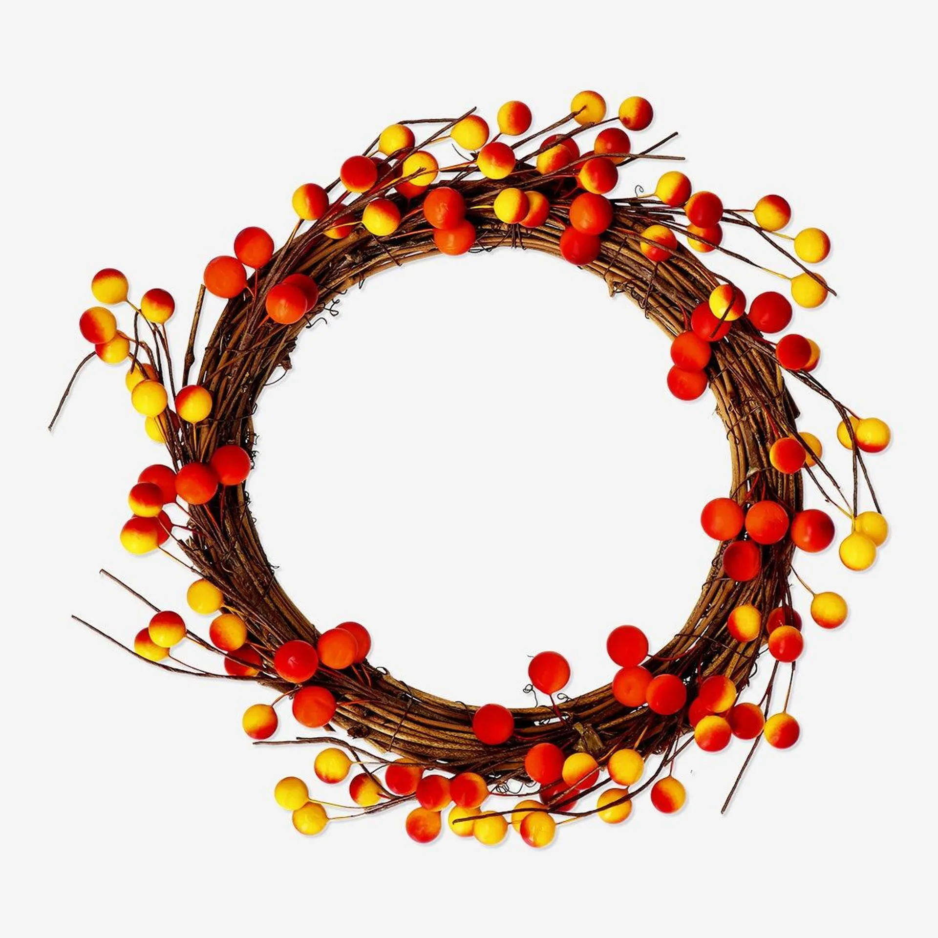 Fall Wreath with Berries