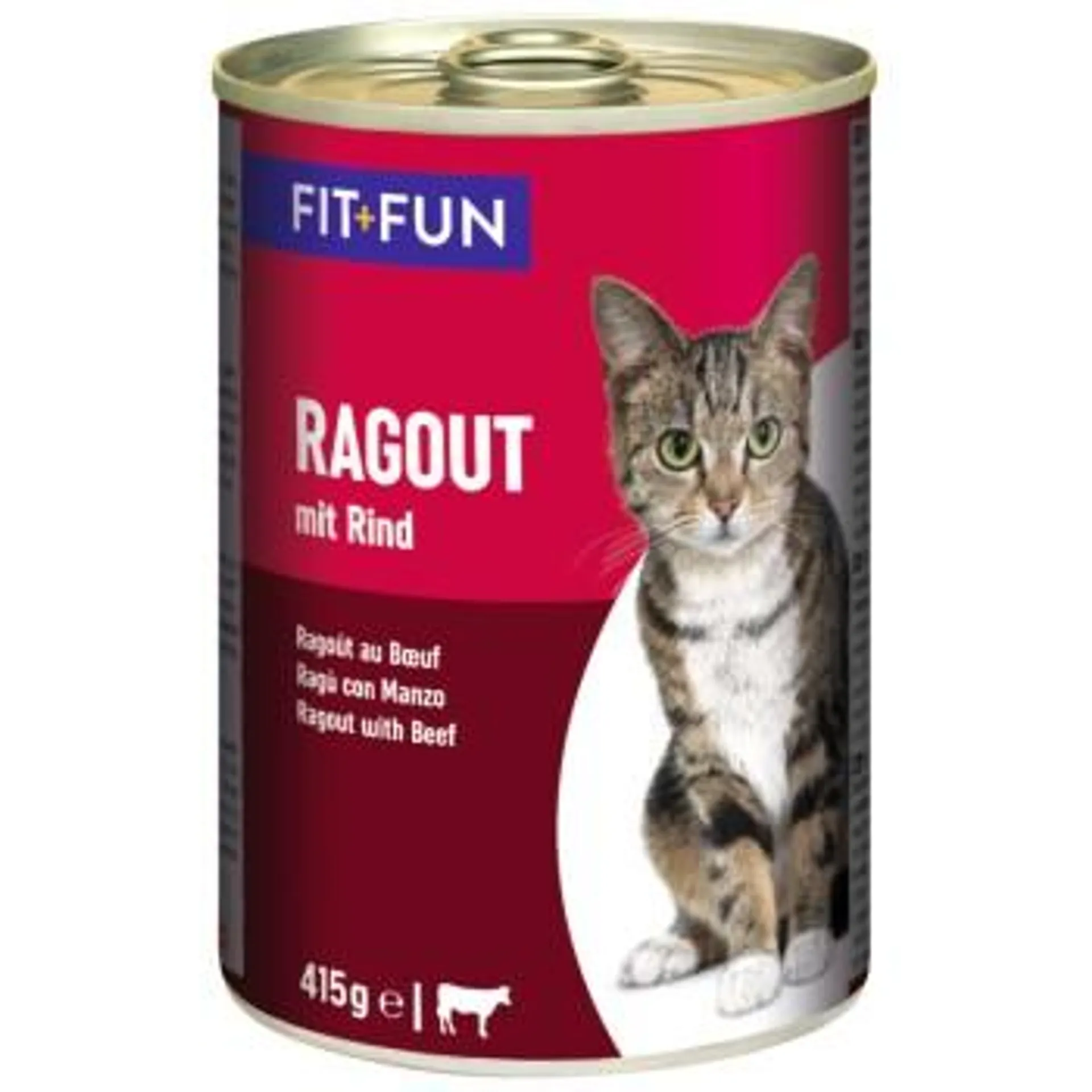 FIT+FUN Ragout Rind 12x415 g