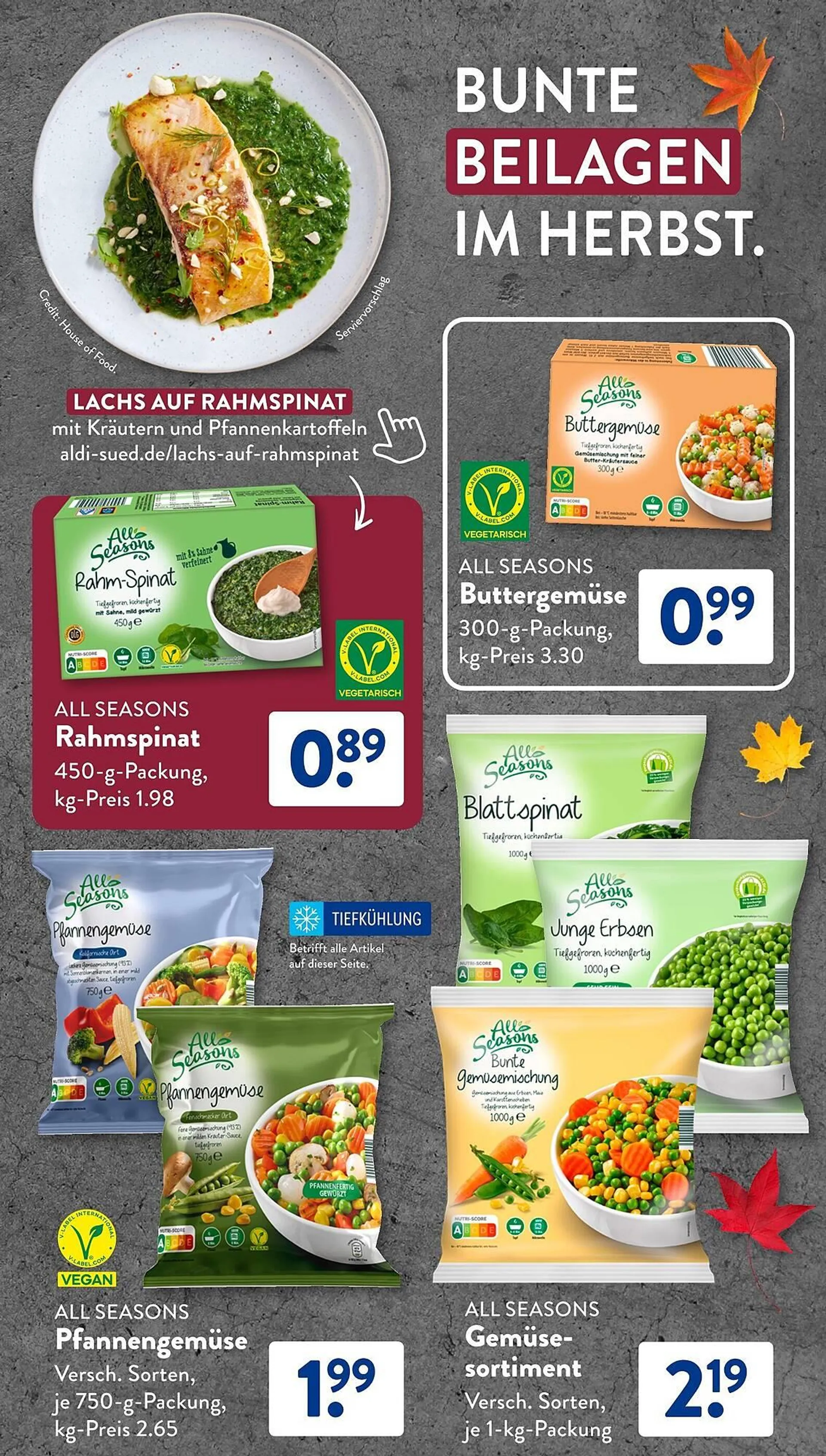 Aldi Süd Prospekt von 1. Oktober bis 31. Oktober 2024 - Prospekt seite 8