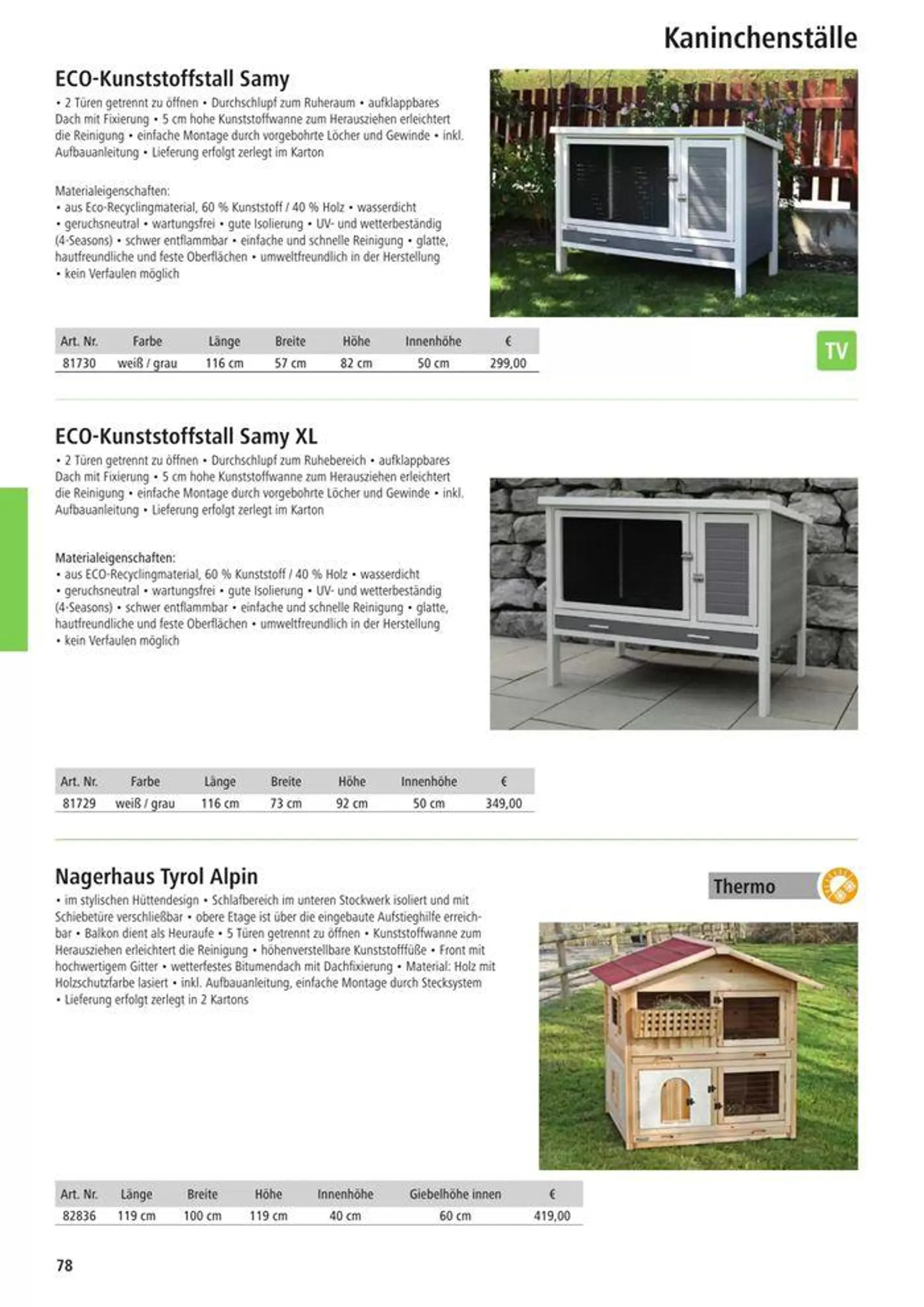 Hobby-Farming 2024 von 5. Juli bis 31. Dezember 2024 - Prospekt seite 80