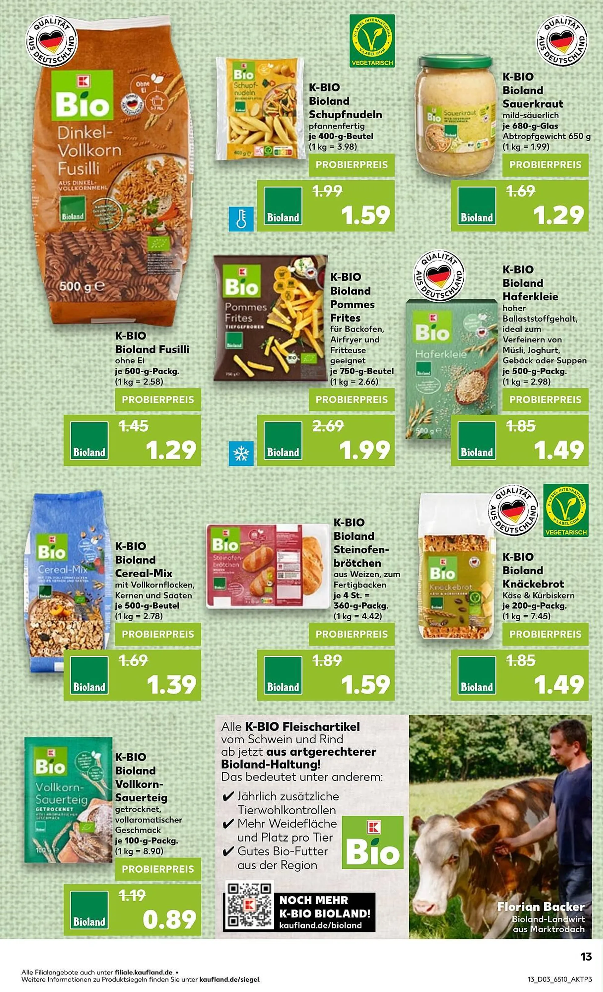 Kaufland Prospekt von 16. Januar bis 22. Januar 2025 - Prospekt seite 13