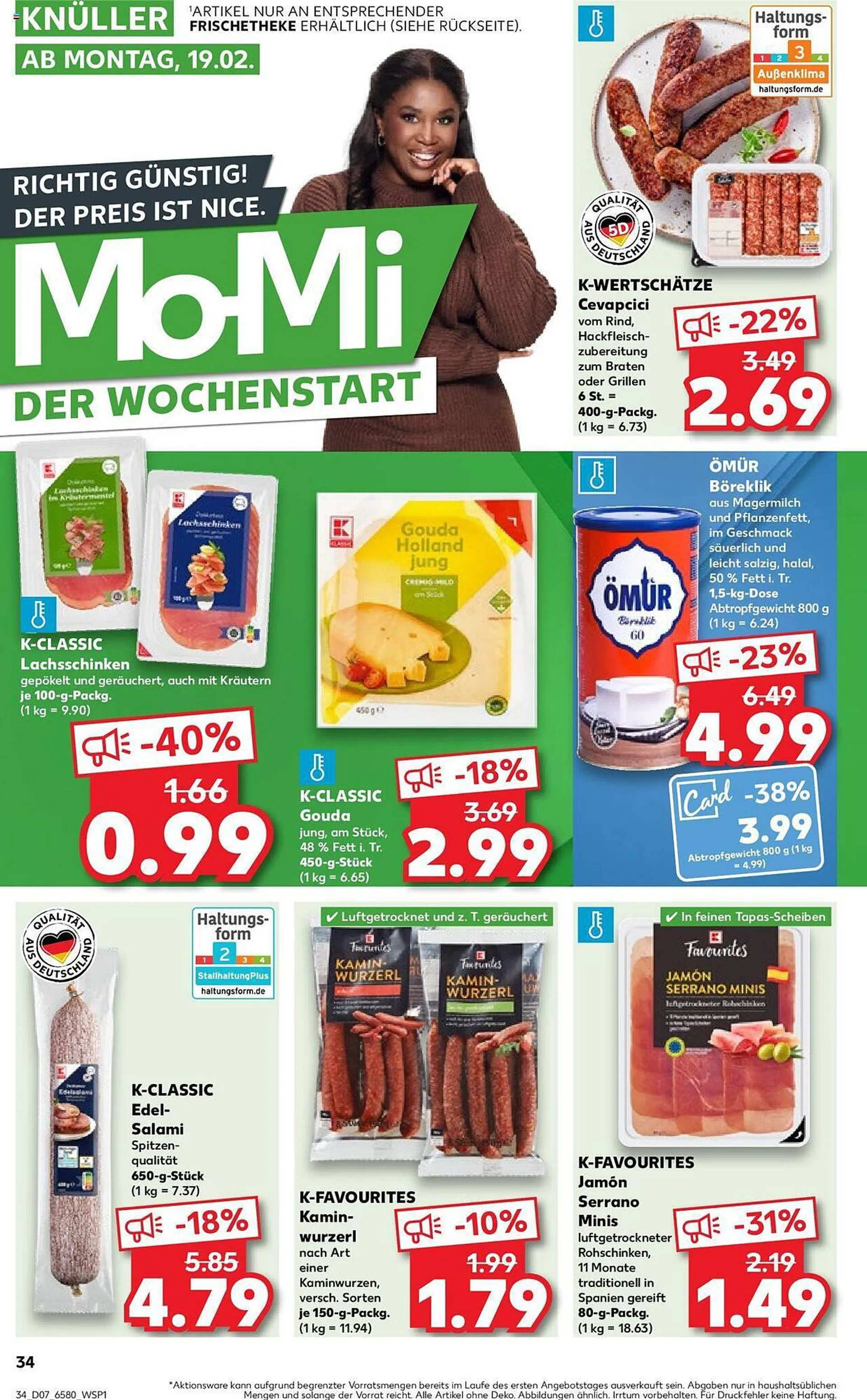 Kaufland Prospekt von 15. Februar bis 21. Februar 2024 - Prospekt seite 34