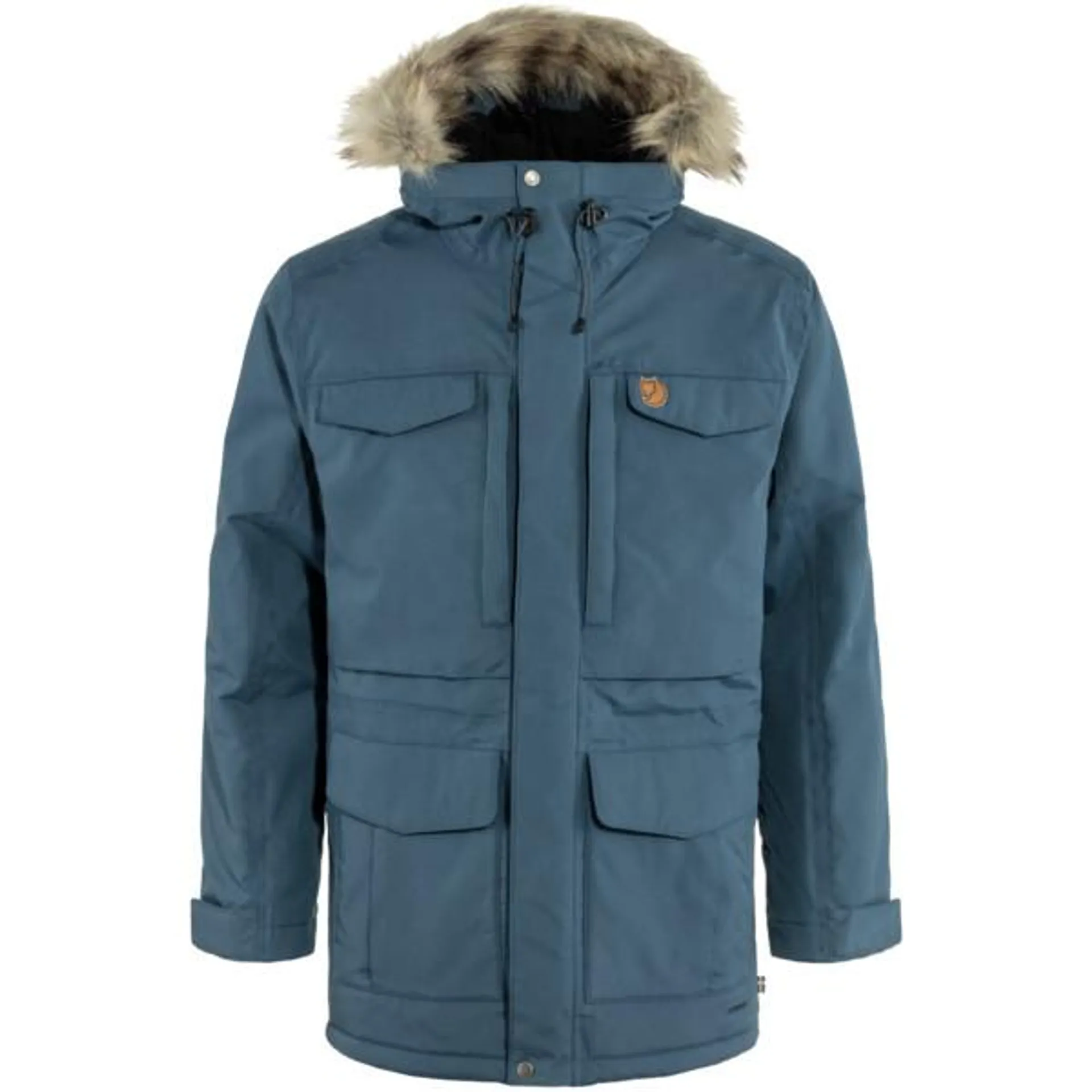 Fjällräven NUUK PARKA M Herren Winterjacke MOUNTAIN BLUE