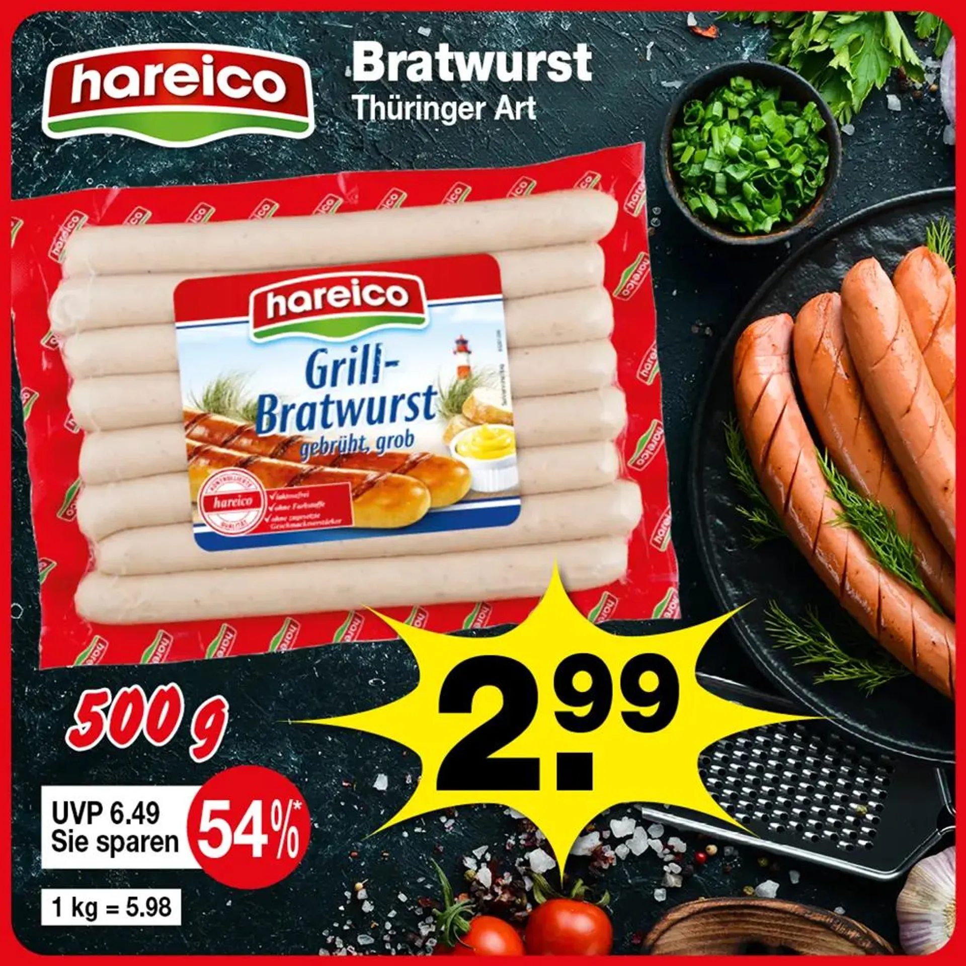 Grillbratwurst 500g