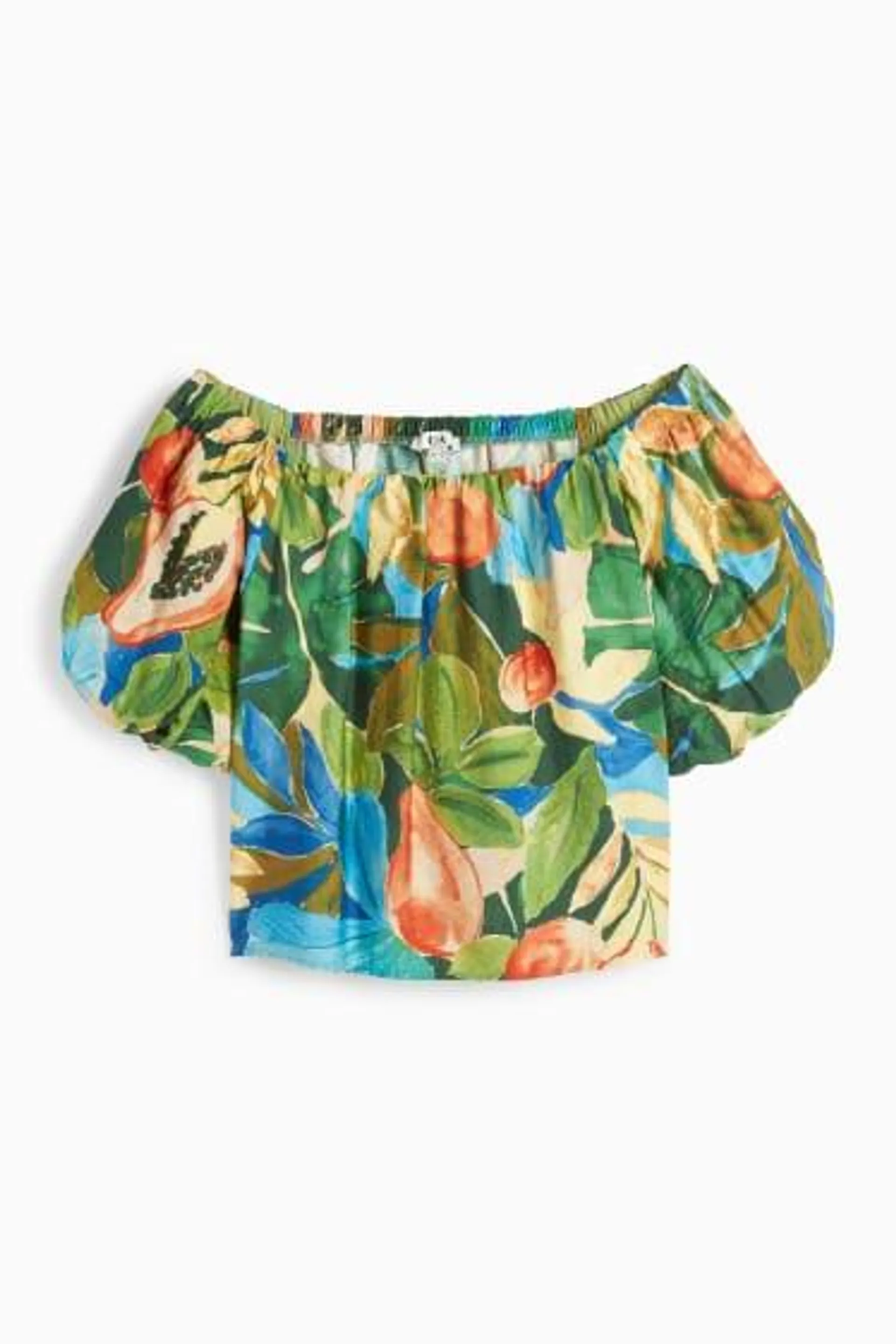 Blouse - patterned