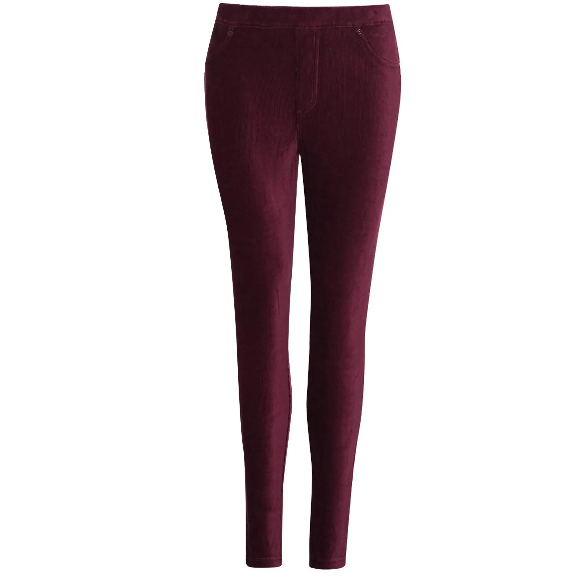 Damen Leggings aus feinem Cord