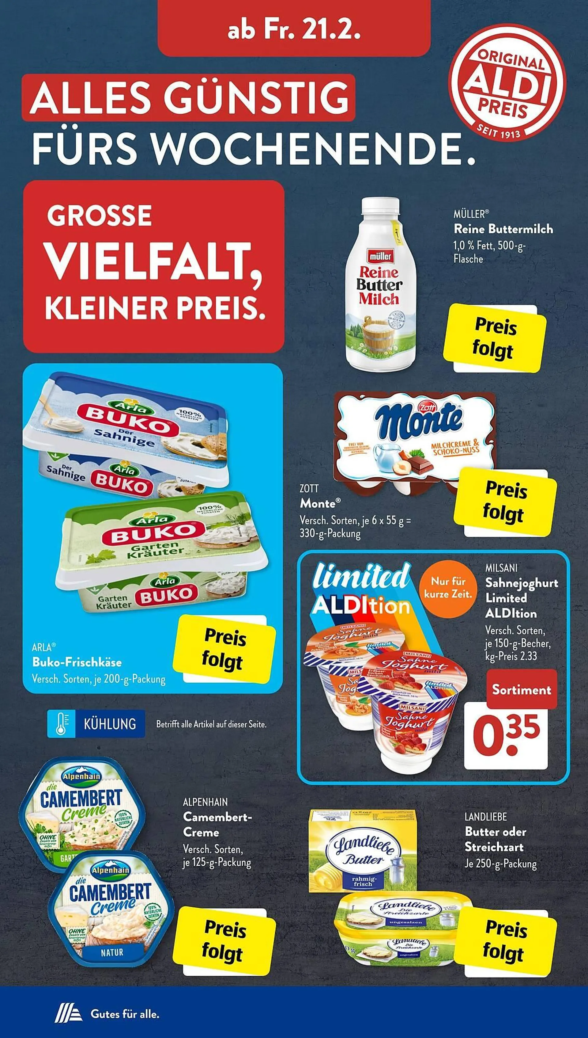 Aldi Süd Prospekt von 17. Februar bis 23. Februar 2025 - Prospekt seite 18