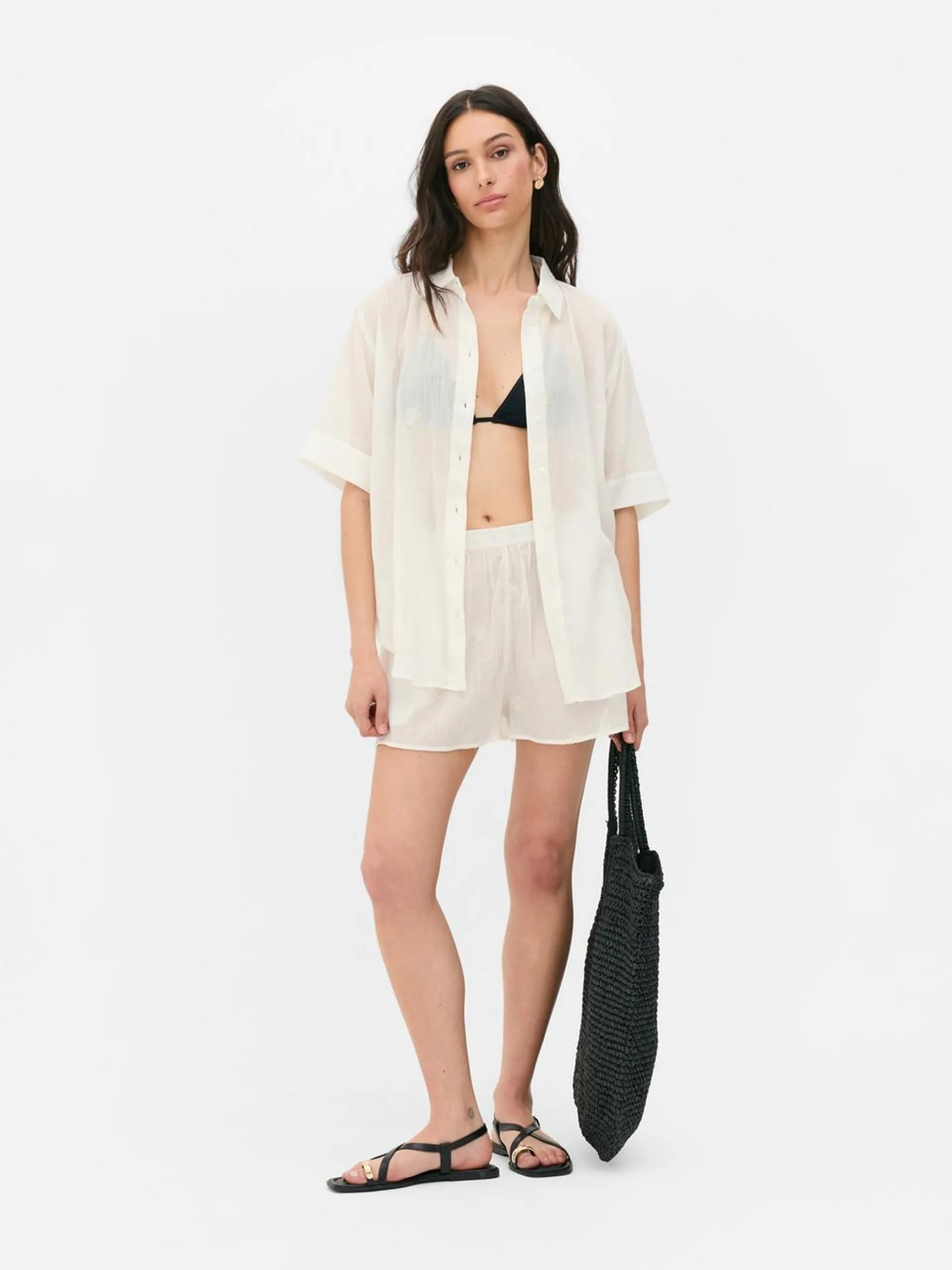 Embroidered Resort Shirt