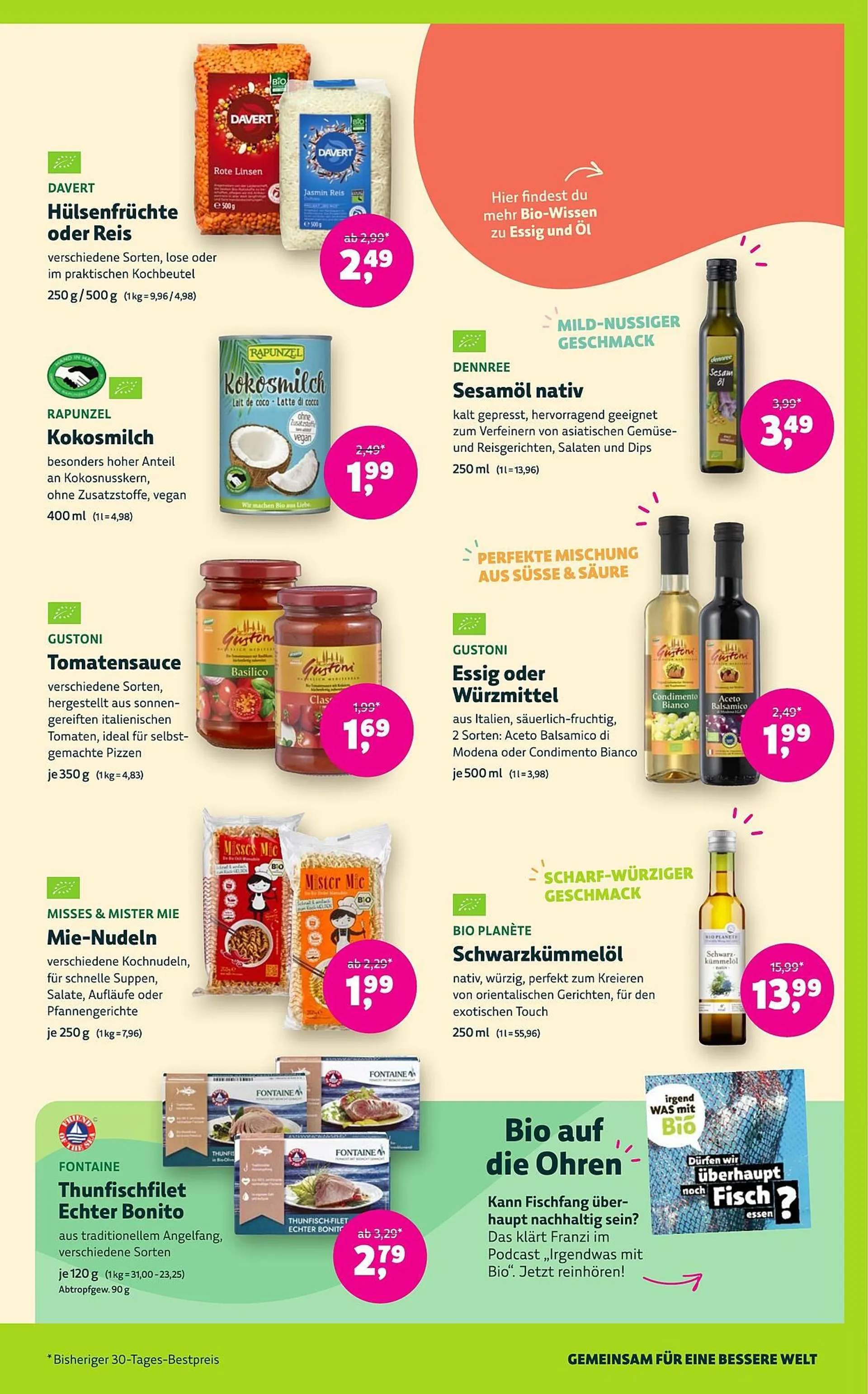 Landmann's Biomarkt Prospekt von 15. Januar bis 28. Januar 2025 - Prospekt seite 7